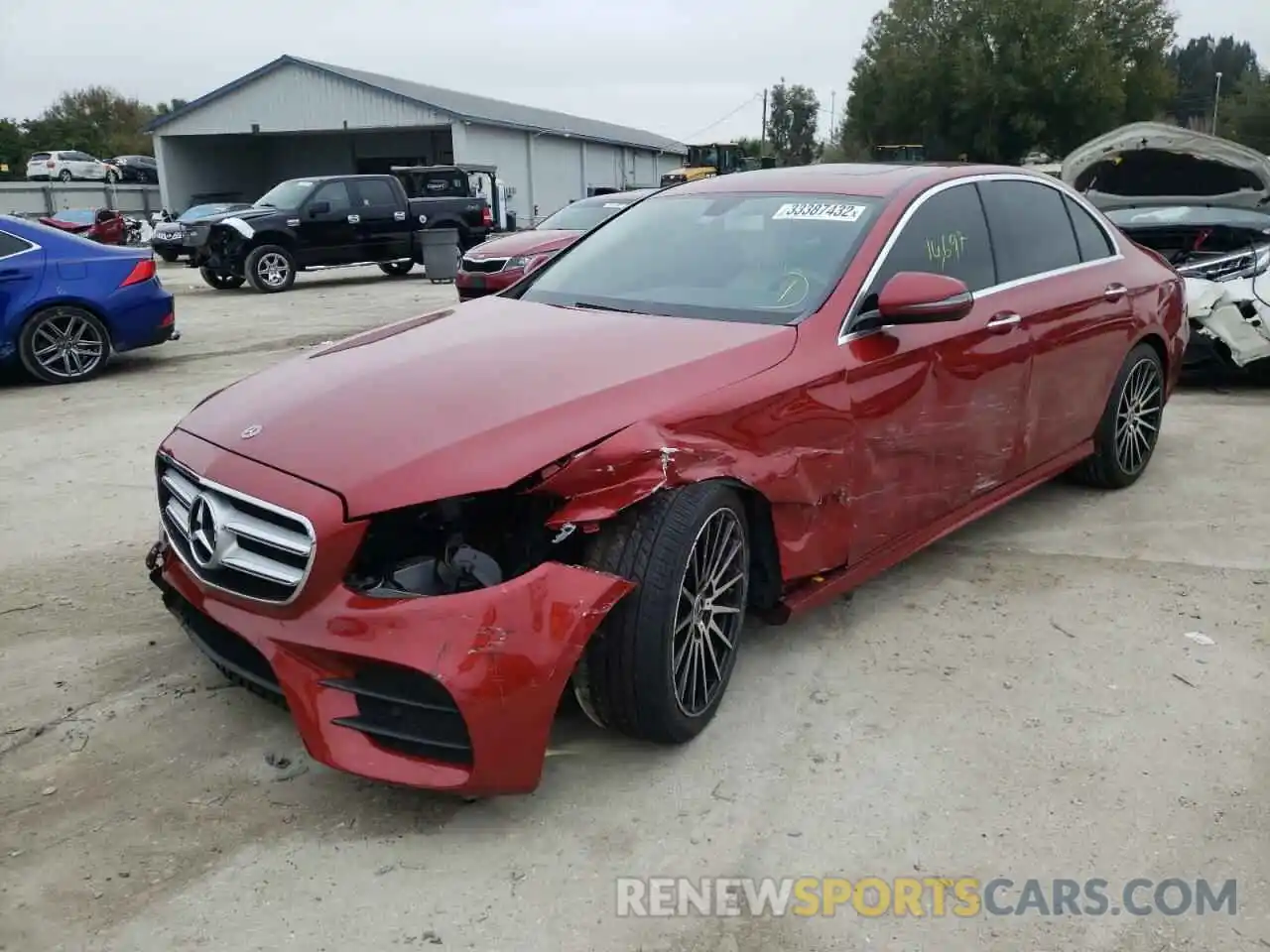 2 Photograph of a damaged car W1KZF8DB3LA817659 MERCEDES-BENZ E-CLASS 2020