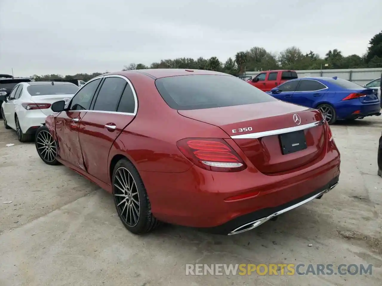 3 Photograph of a damaged car W1KZF8DB3LA817659 MERCEDES-BENZ E-CLASS 2020