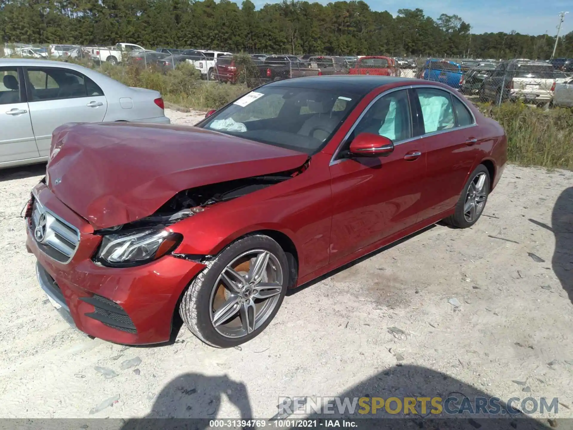 2 Photograph of a damaged car W1KZF8DB3LA839869 MERCEDES-BENZ E-CLASS 2020