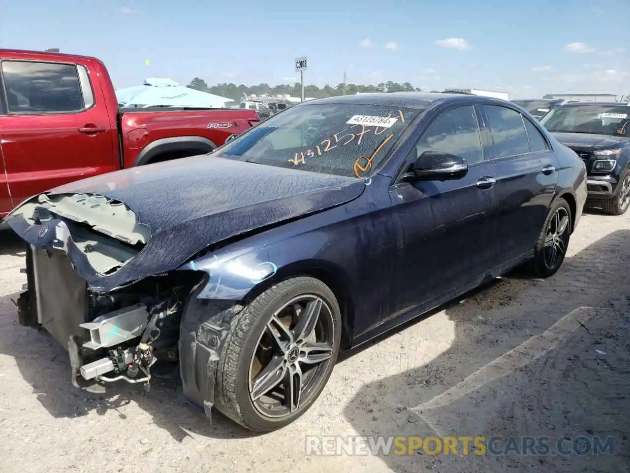 1 Photograph of a damaged car W1KZF8DB3LA842786 MERCEDES-BENZ E-CLASS 2020