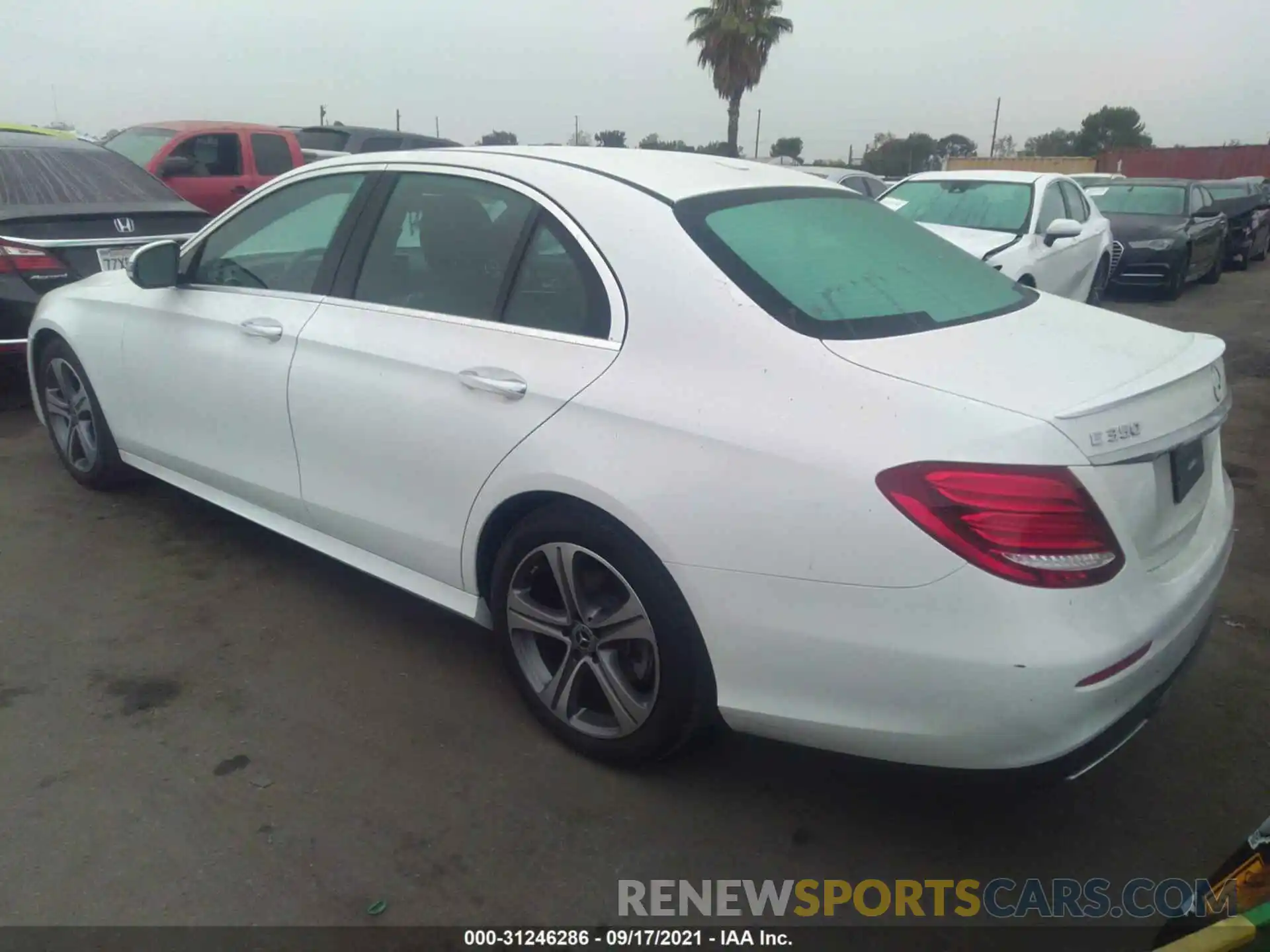 3 Photograph of a damaged car W1KZF8DB4LA807822 MERCEDES-BENZ E-CLASS 2020