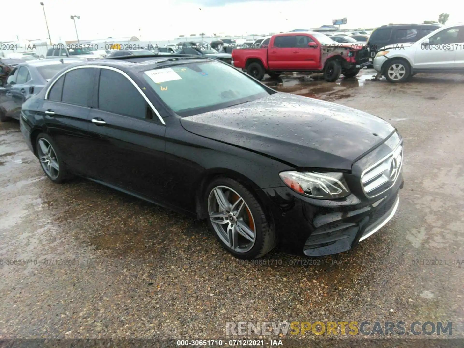 1 Photograph of a damaged car W1KZF8DB4LA829917 MERCEDES-BENZ E-CLASS 2020