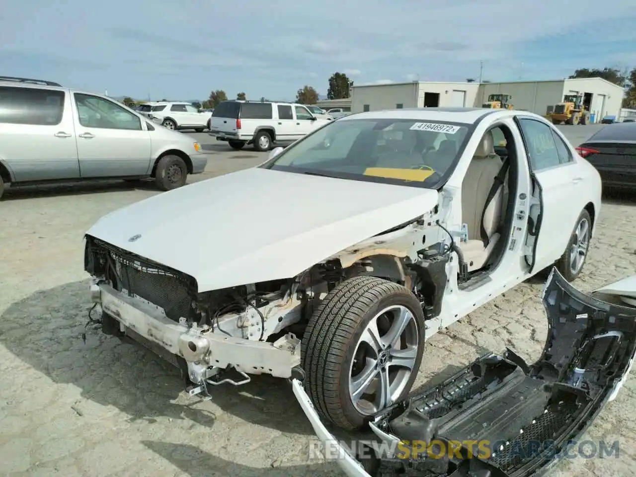 2 Photograph of a damaged car W1KZF8DB5LA764544 MERCEDES-BENZ E-CLASS 2020