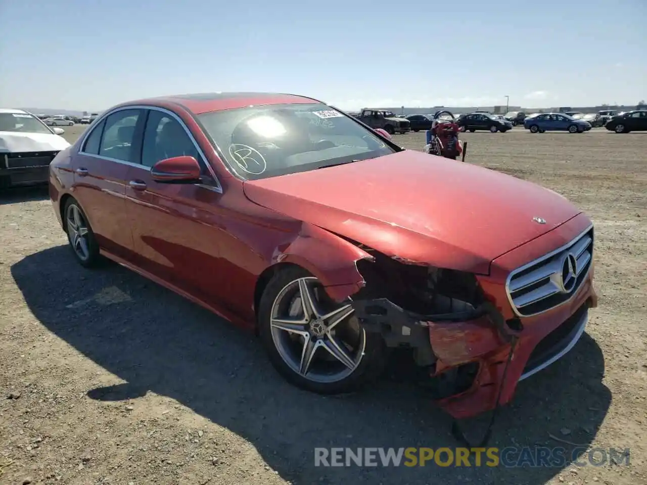 1 Photograph of a damaged car W1KZF8DB5LA823236 MERCEDES-BENZ E-CLASS 2020