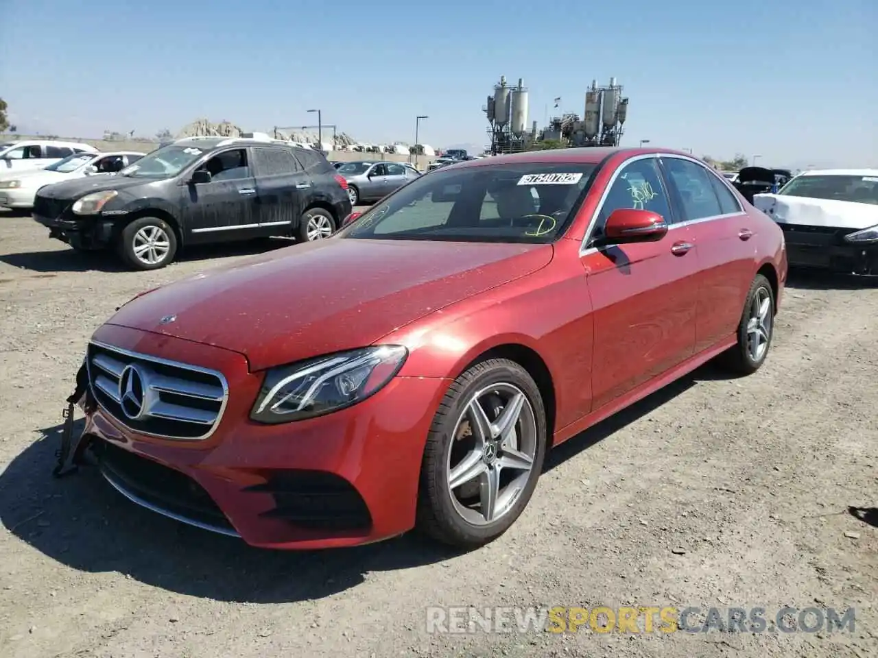 2 Photograph of a damaged car W1KZF8DB5LA823236 MERCEDES-BENZ E-CLASS 2020