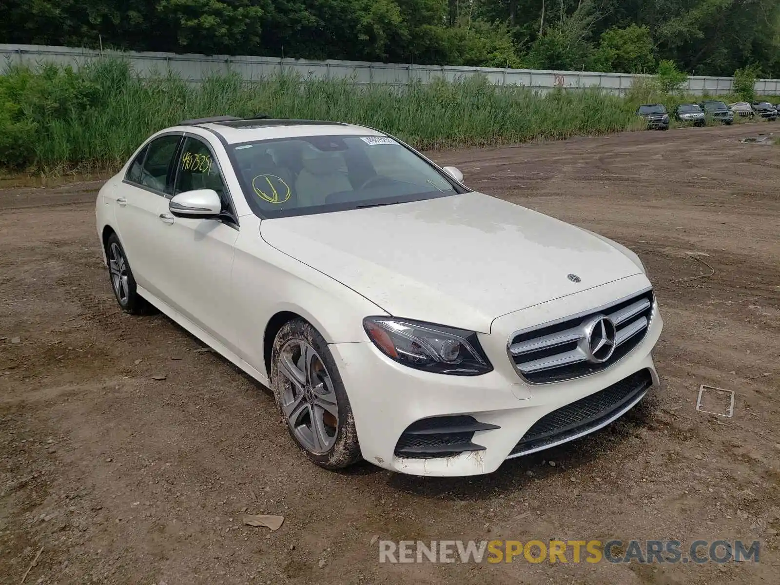 1 Photograph of a damaged car W1KZF8DB6LA760132 MERCEDES-BENZ E-CLASS 2020