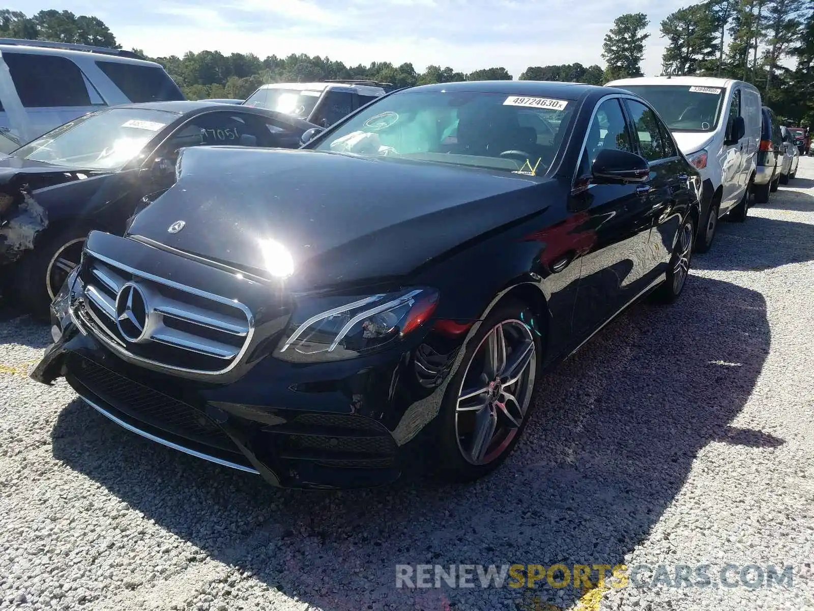 2 Photograph of a damaged car W1KZF8DB7LA760172 MERCEDES-BENZ E CLASS 2020