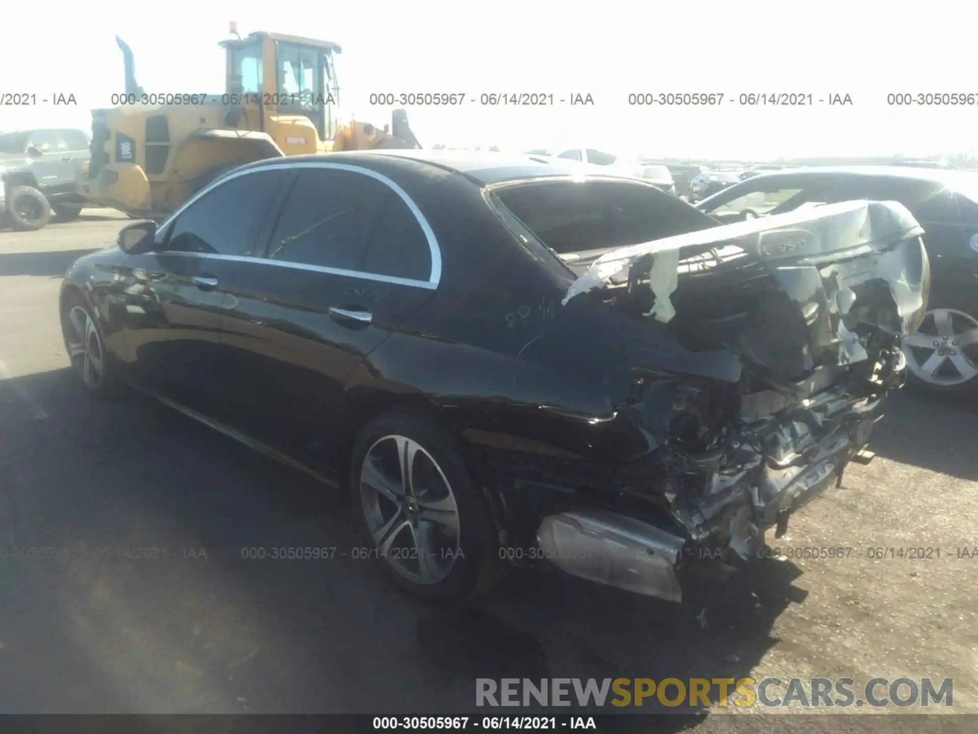 3 Photograph of a damaged car W1KZF8DB7LA760544 MERCEDES-BENZ E-CLASS 2020