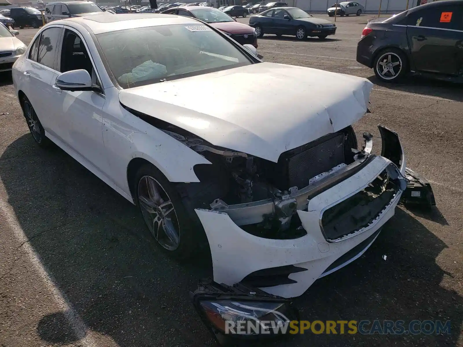 1 Photograph of a damaged car W1KZF8DB7LA822265 MERCEDES-BENZ E-CLASS 2020