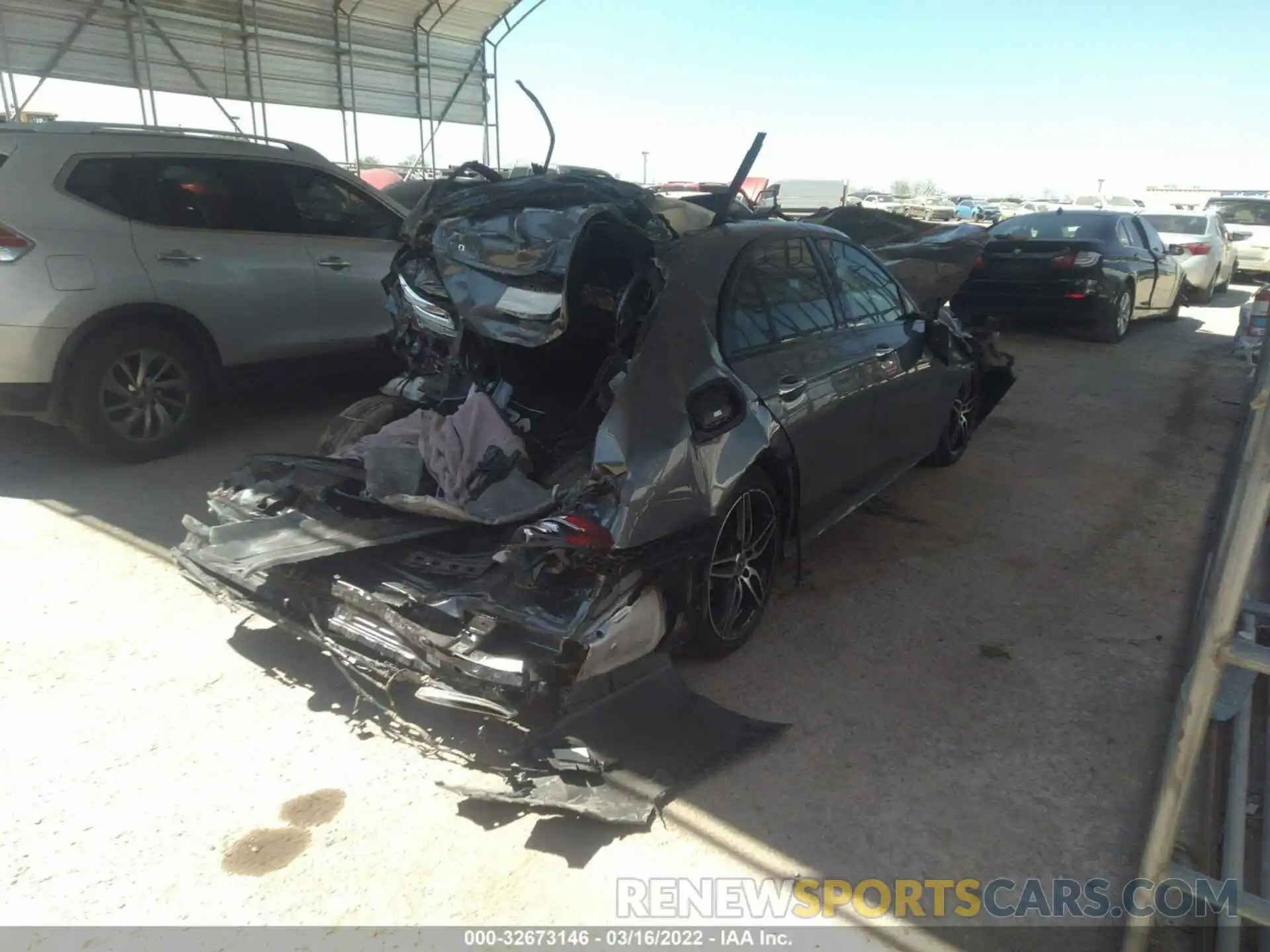 4 Photograph of a damaged car W1KZF8DB8LA808312 MERCEDES-BENZ E-CLASS 2020