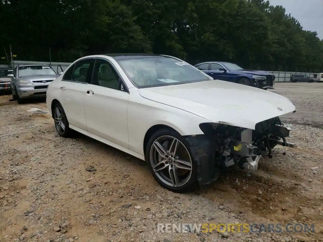 1 Photograph of a damaged car W1KZF8DB8LA829032 MERCEDES-BENZ E-CLASS 2020