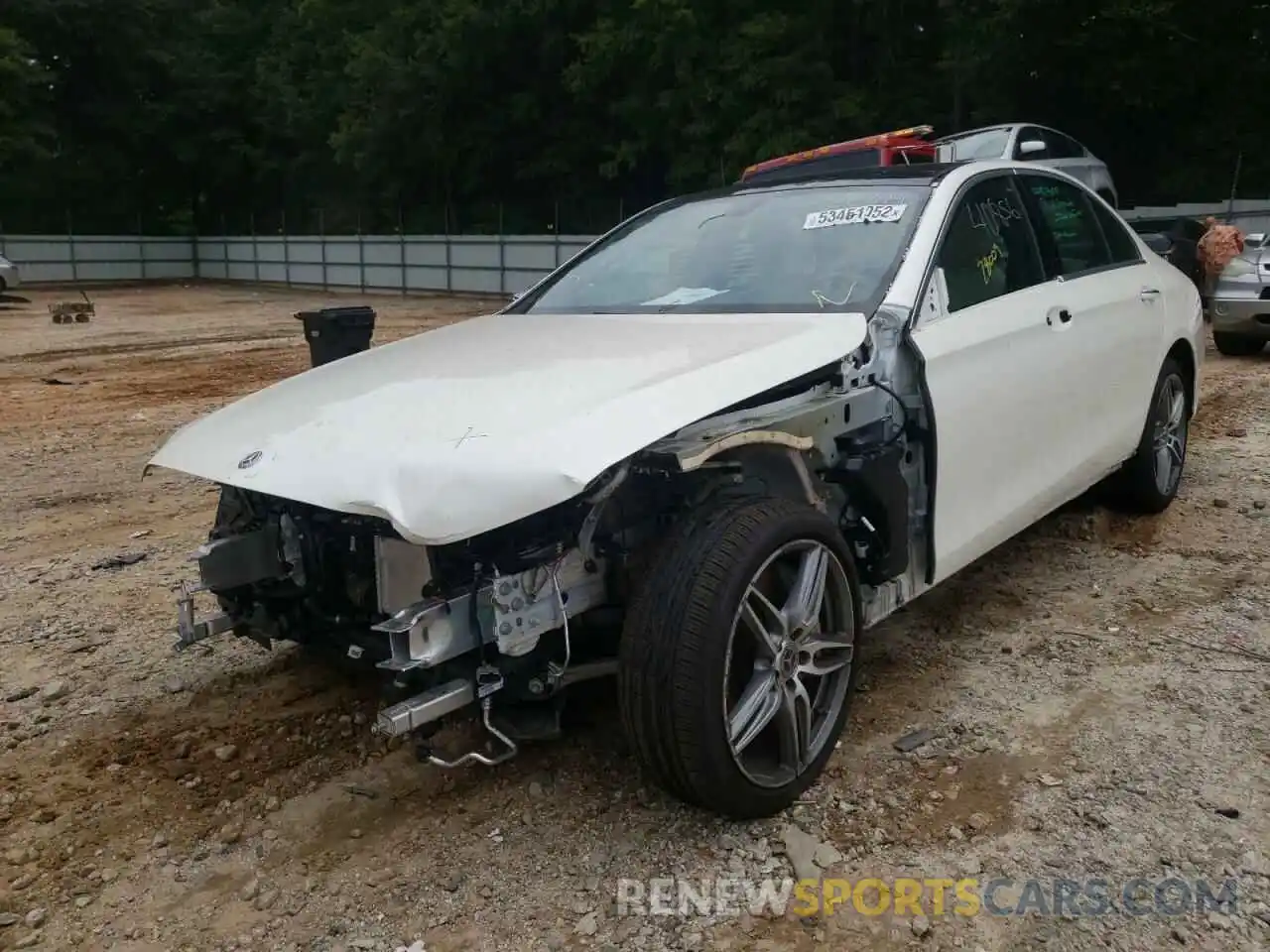 2 Photograph of a damaged car W1KZF8DB8LA829032 MERCEDES-BENZ E-CLASS 2020