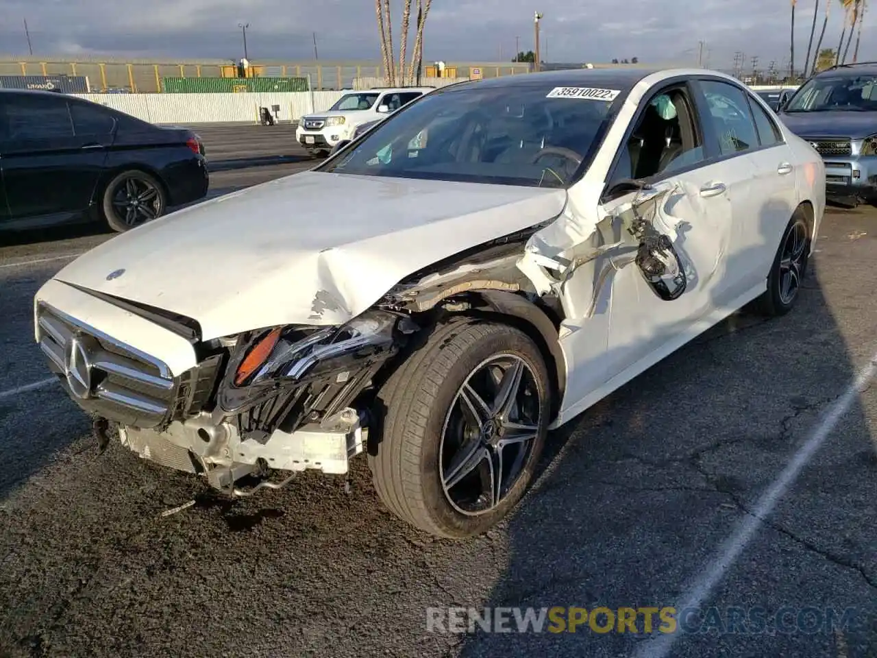 2 Photograph of a damaged car W1KZF8DB9LA767611 MERCEDES-BENZ E-CLASS 2020