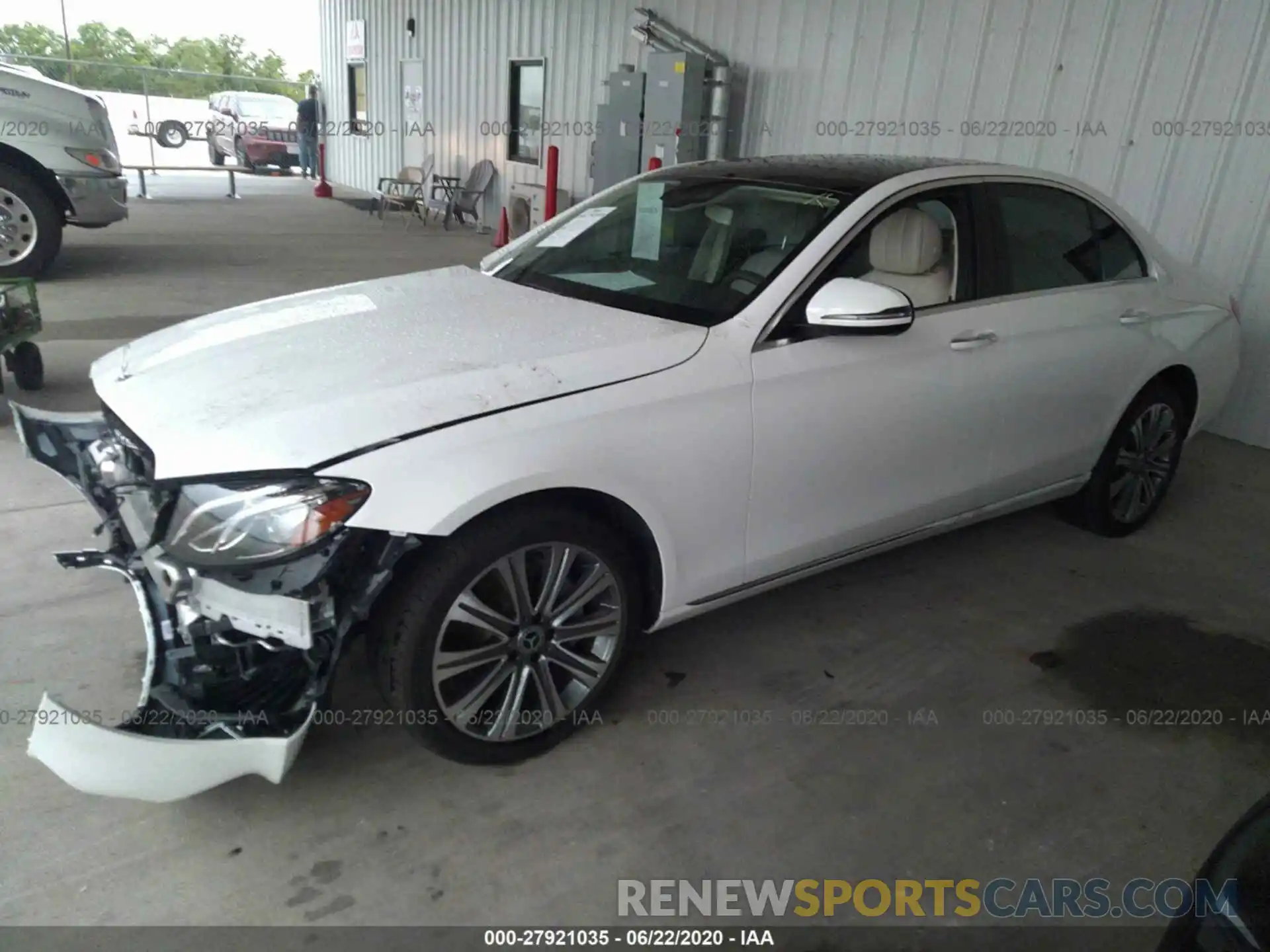 2 Photograph of a damaged car W1KZF8DB9LA769097 MERCEDES-BENZ E-CLASS 2020