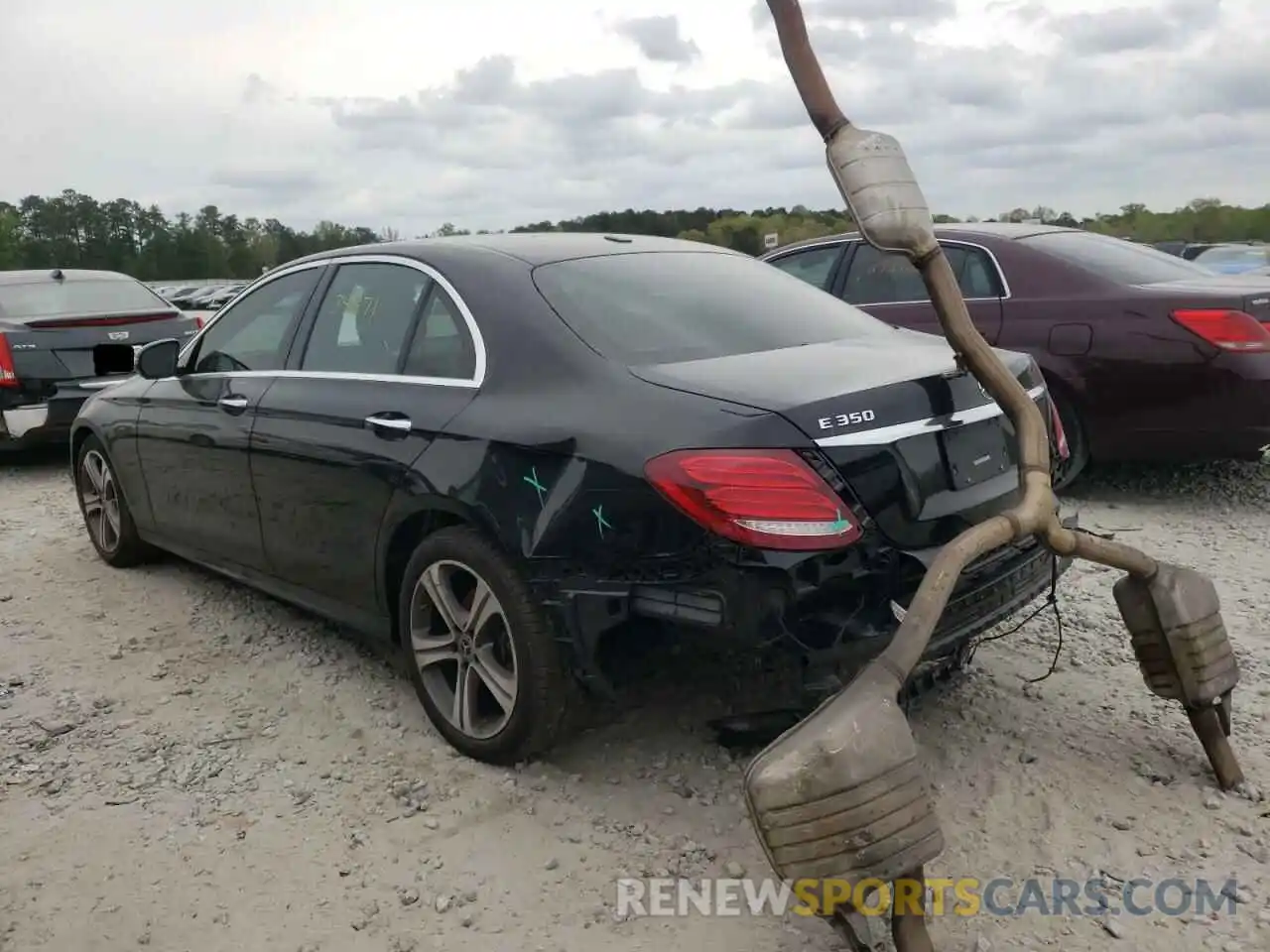 3 Photograph of a damaged car W1KZF8DB9LA822896 MERCEDES-BENZ E-CLASS 2020