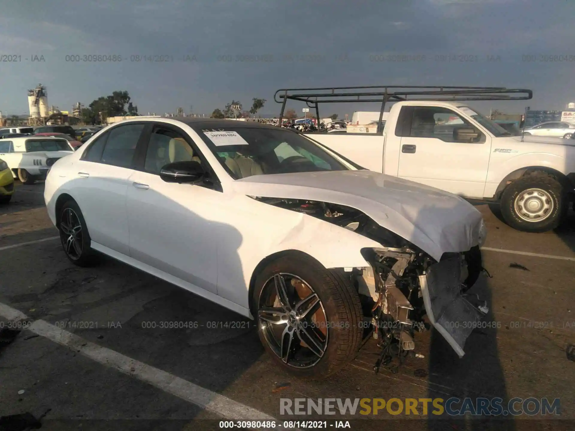 1 Photograph of a damaged car W1KZF8DB9LA826110 MERCEDES-BENZ E-CLASS 2020