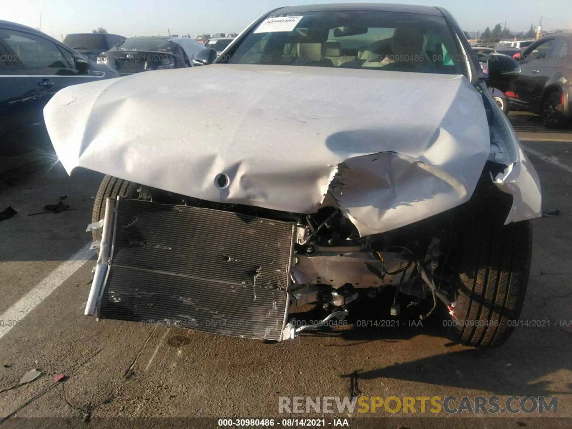 6 Photograph of a damaged car W1KZF8DB9LA826110 MERCEDES-BENZ E-CLASS 2020