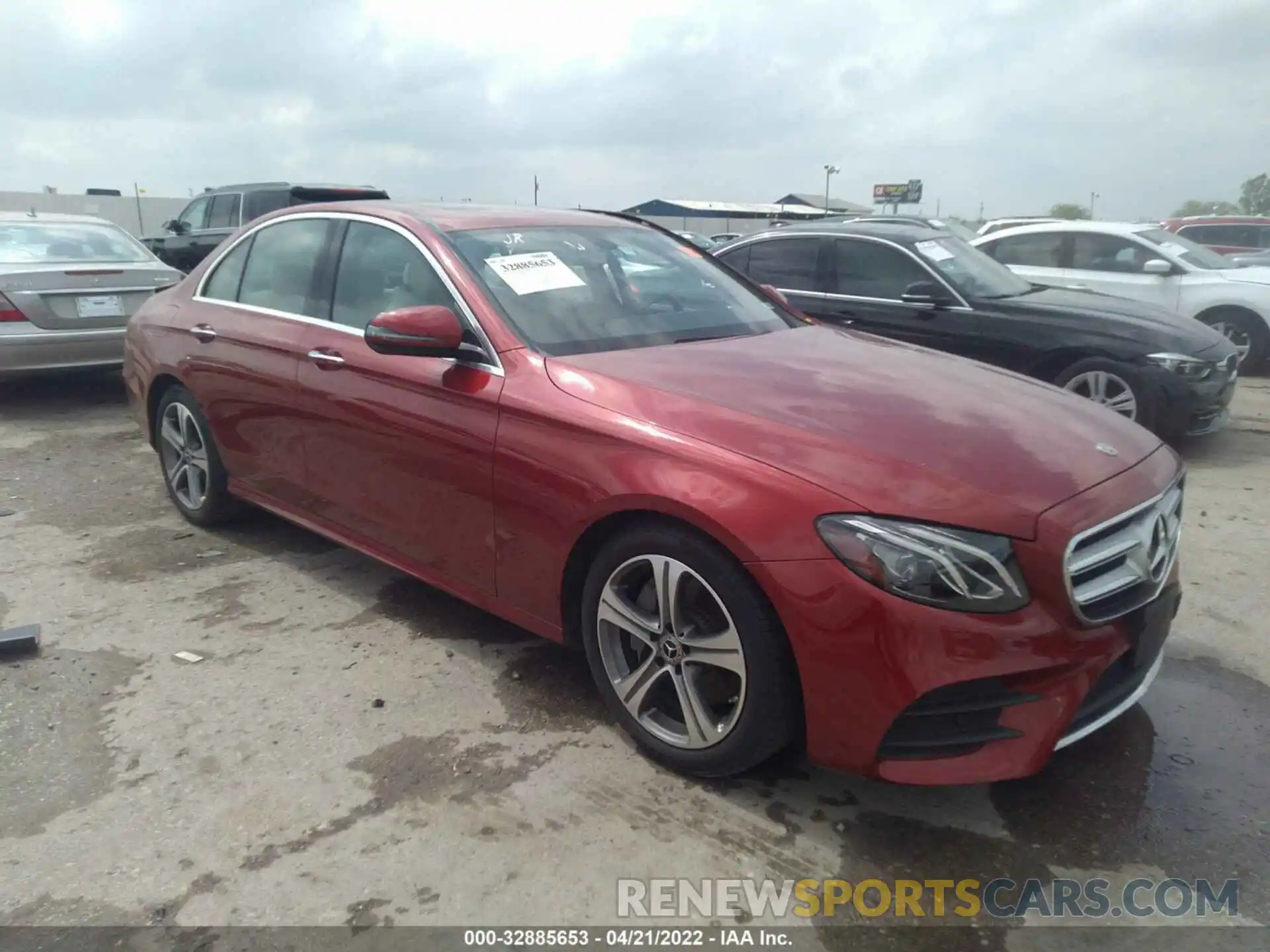 1 Photograph of a damaged car W1KZF8DB9LA831629 MERCEDES-BENZ E-CLASS 2020