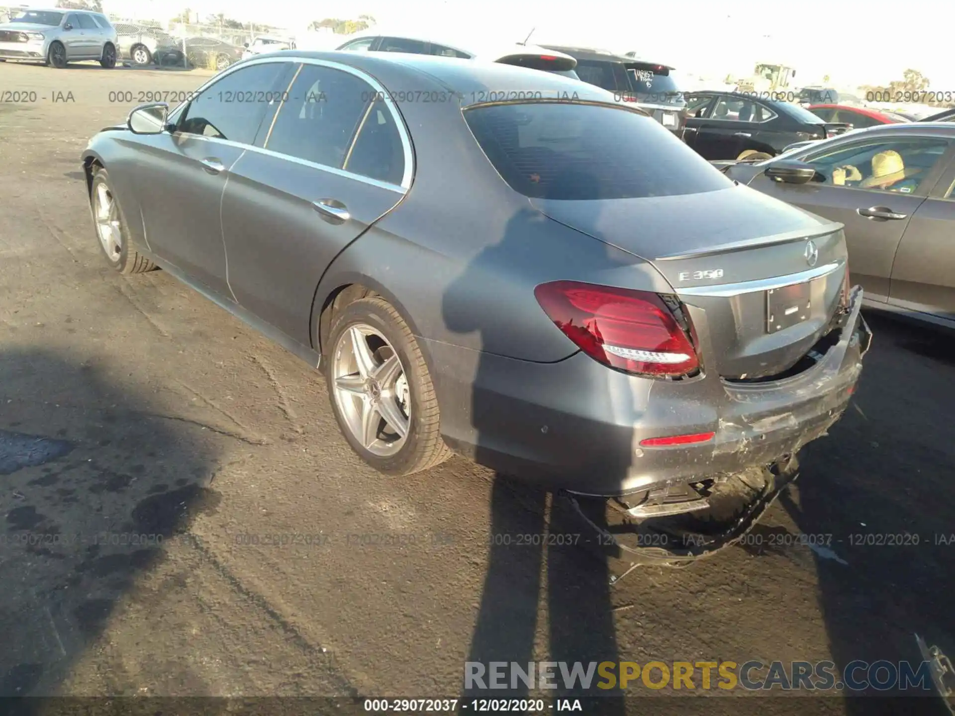 3 Photograph of a damaged car W1KZF8DBXLA823460 MERCEDES-BENZ E-CLASS 2020