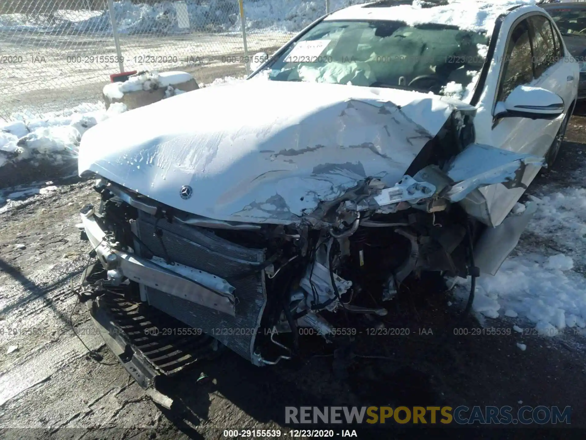 6 Photograph of a damaged car W1KZF8EB0LA832599 MERCEDES-BENZ E-CLASS 2020