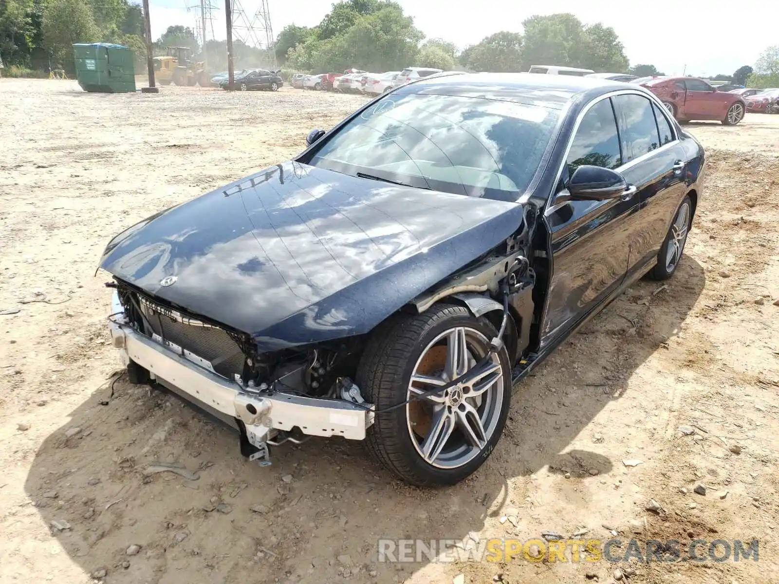 2 Photograph of a damaged car W1KZF8EB1LA822812 MERCEDES-BENZ E CLASS 2020