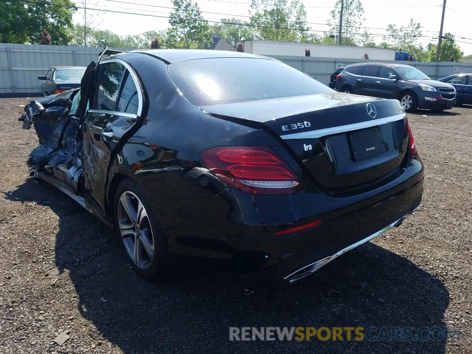 3 Photograph of a damaged car W1KZF8EB1LA825158 MERCEDES-BENZ E CLASS 2020