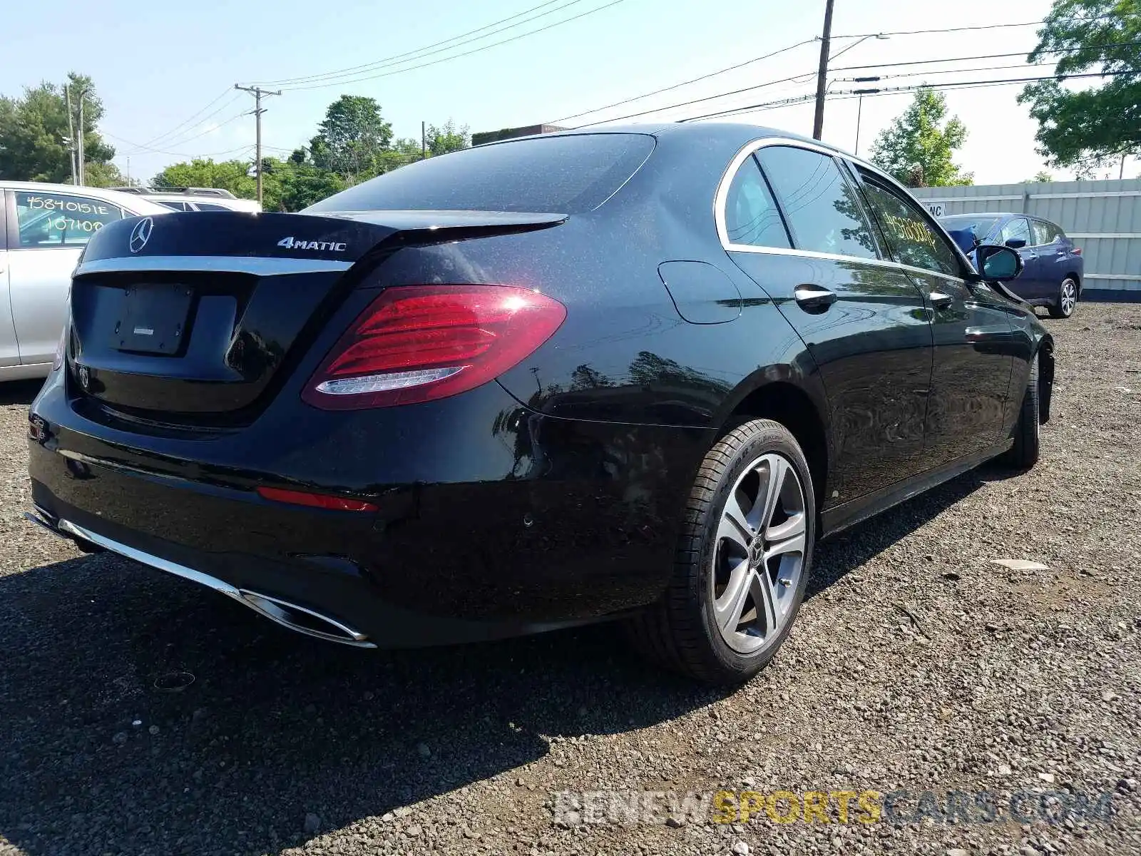 4 Photograph of a damaged car W1KZF8EB1LA825158 MERCEDES-BENZ E CLASS 2020