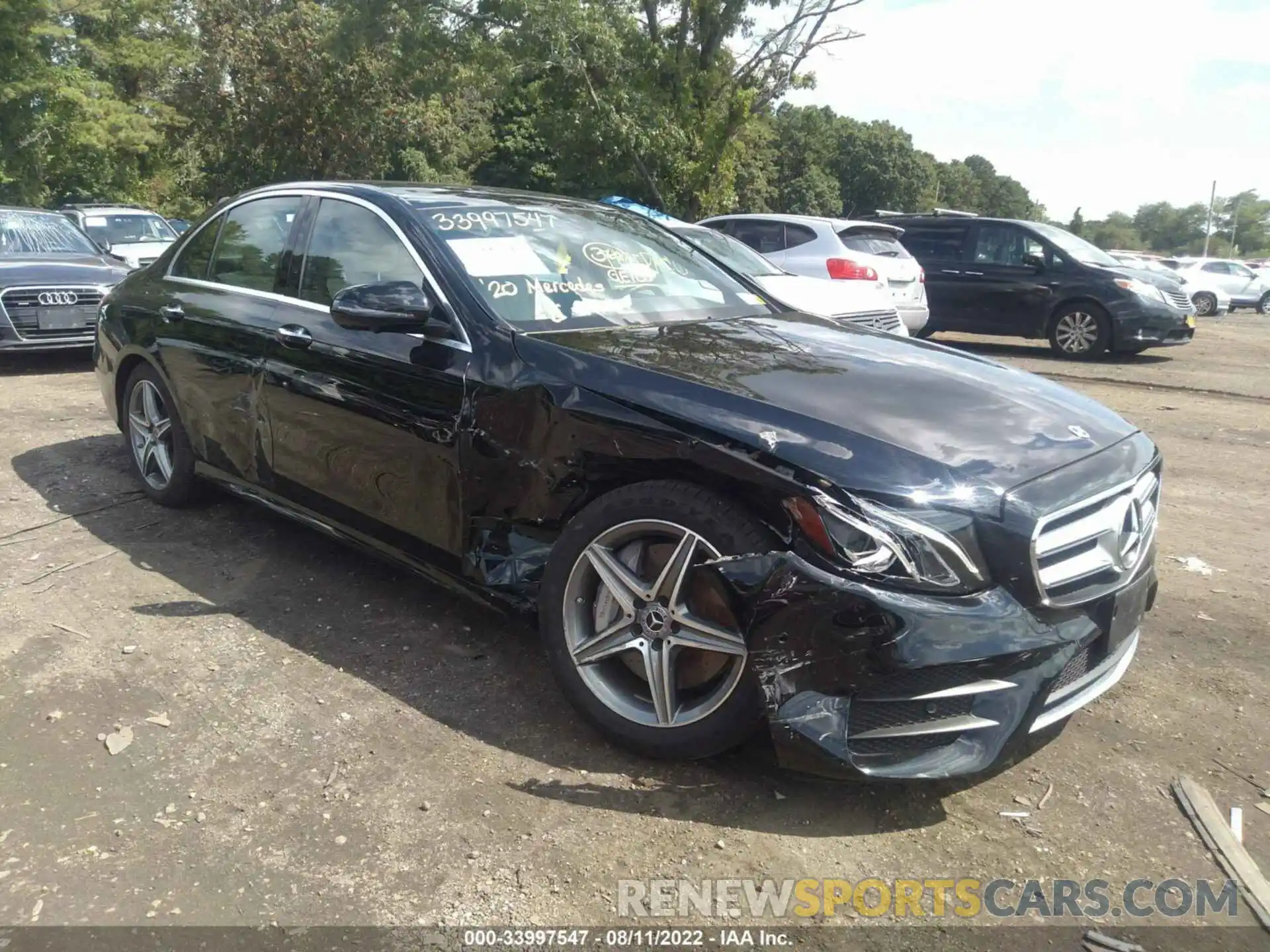 1 Photograph of a damaged car W1KZF8EB1LA830599 MERCEDES-BENZ E-CLASS 2020