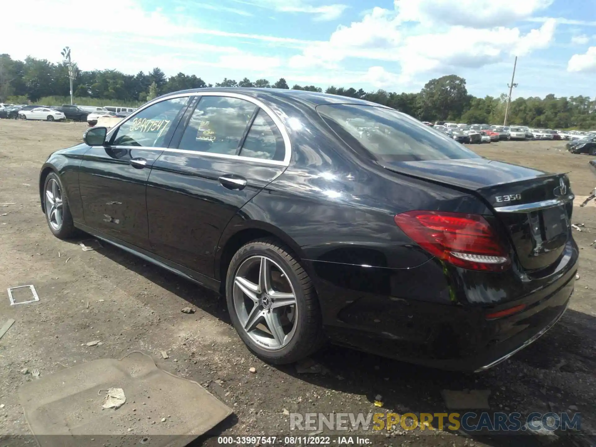 3 Photograph of a damaged car W1KZF8EB1LA830599 MERCEDES-BENZ E-CLASS 2020