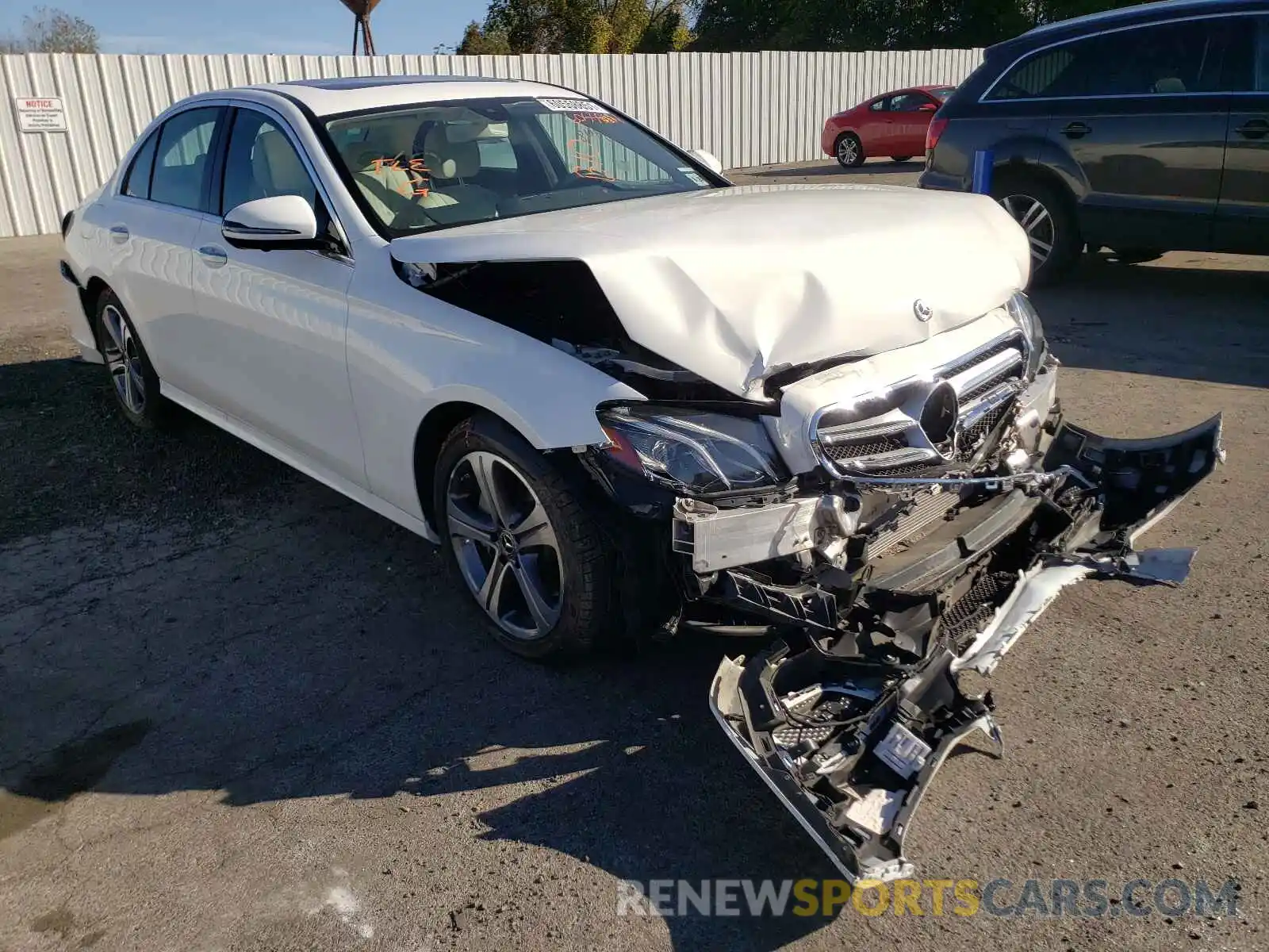 1 Photograph of a damaged car W1KZF8EB2LA822379 MERCEDES-BENZ E-CLASS 2020