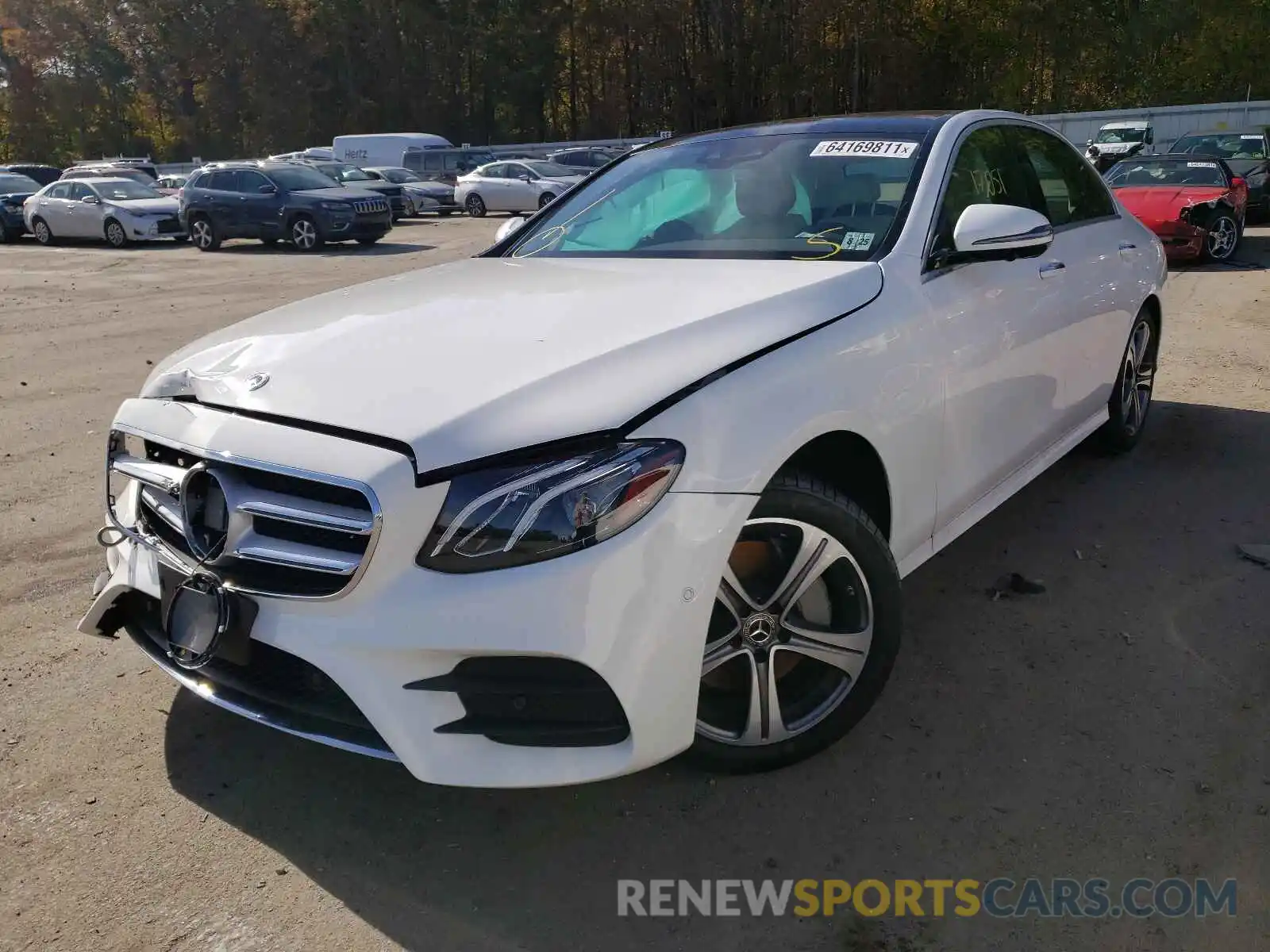 2 Photograph of a damaged car W1KZF8EB2LA846763 MERCEDES-BENZ E-CLASS 2020