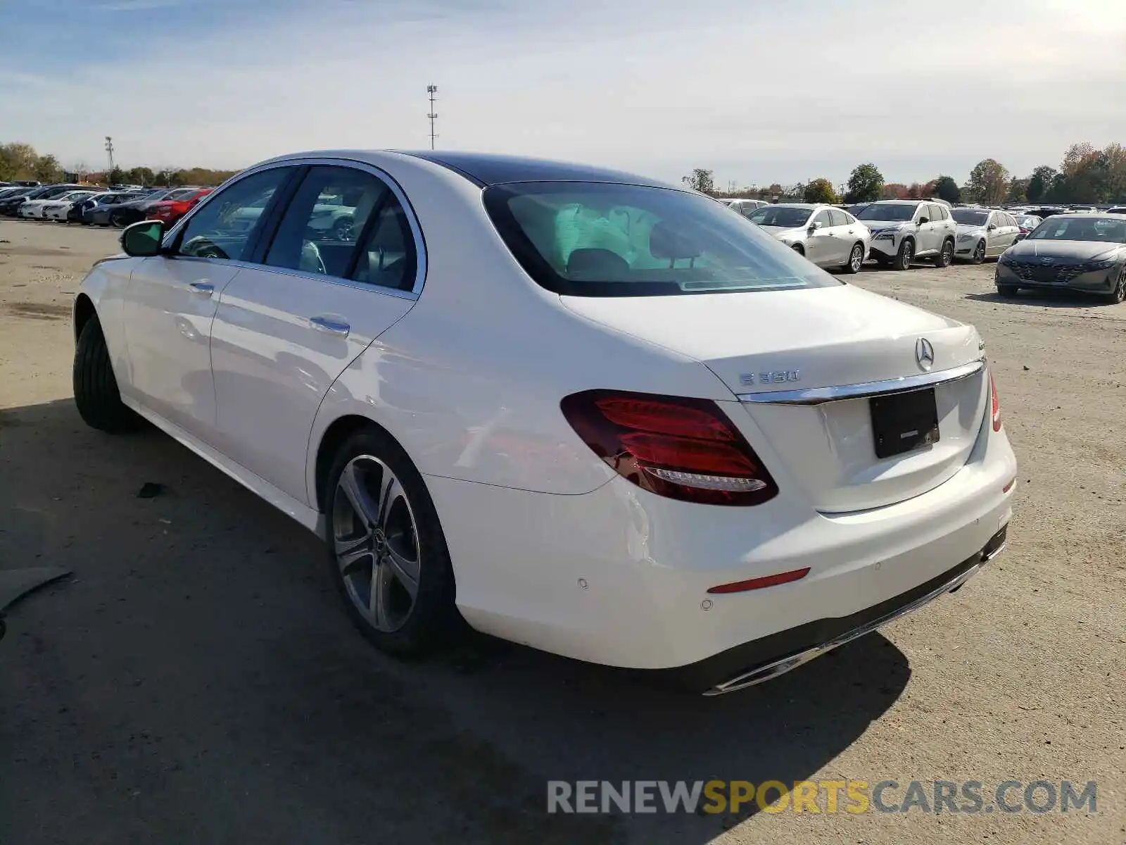 3 Photograph of a damaged car W1KZF8EB2LA846763 MERCEDES-BENZ E-CLASS 2020