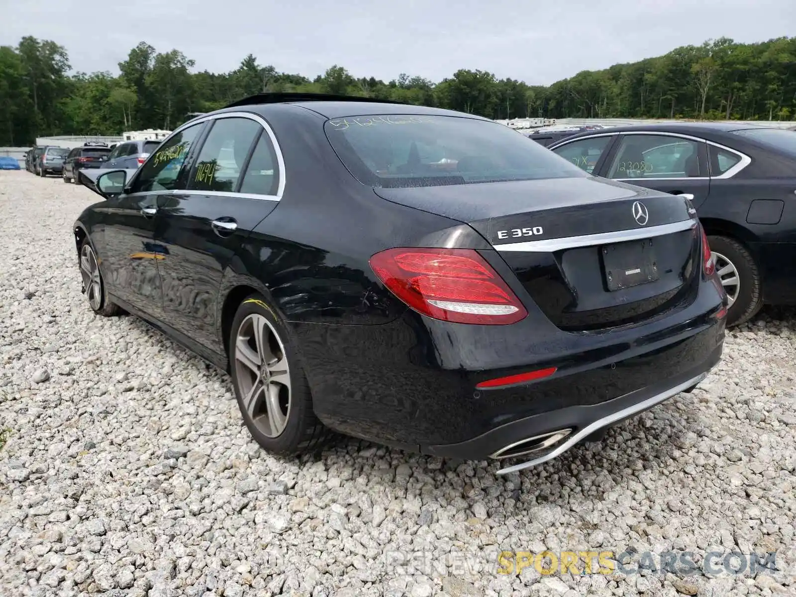 3 Photograph of a damaged car W1KZF8EB3LA802805 MERCEDES-BENZ E-CLASS 2020