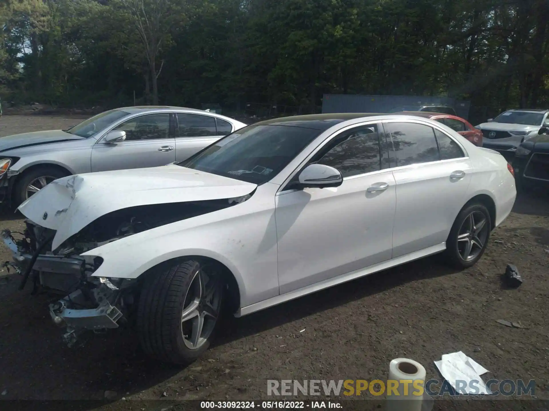 2 Photograph of a damaged car W1KZF8EB3LA825095 MERCEDES-BENZ E-CLASS 2020