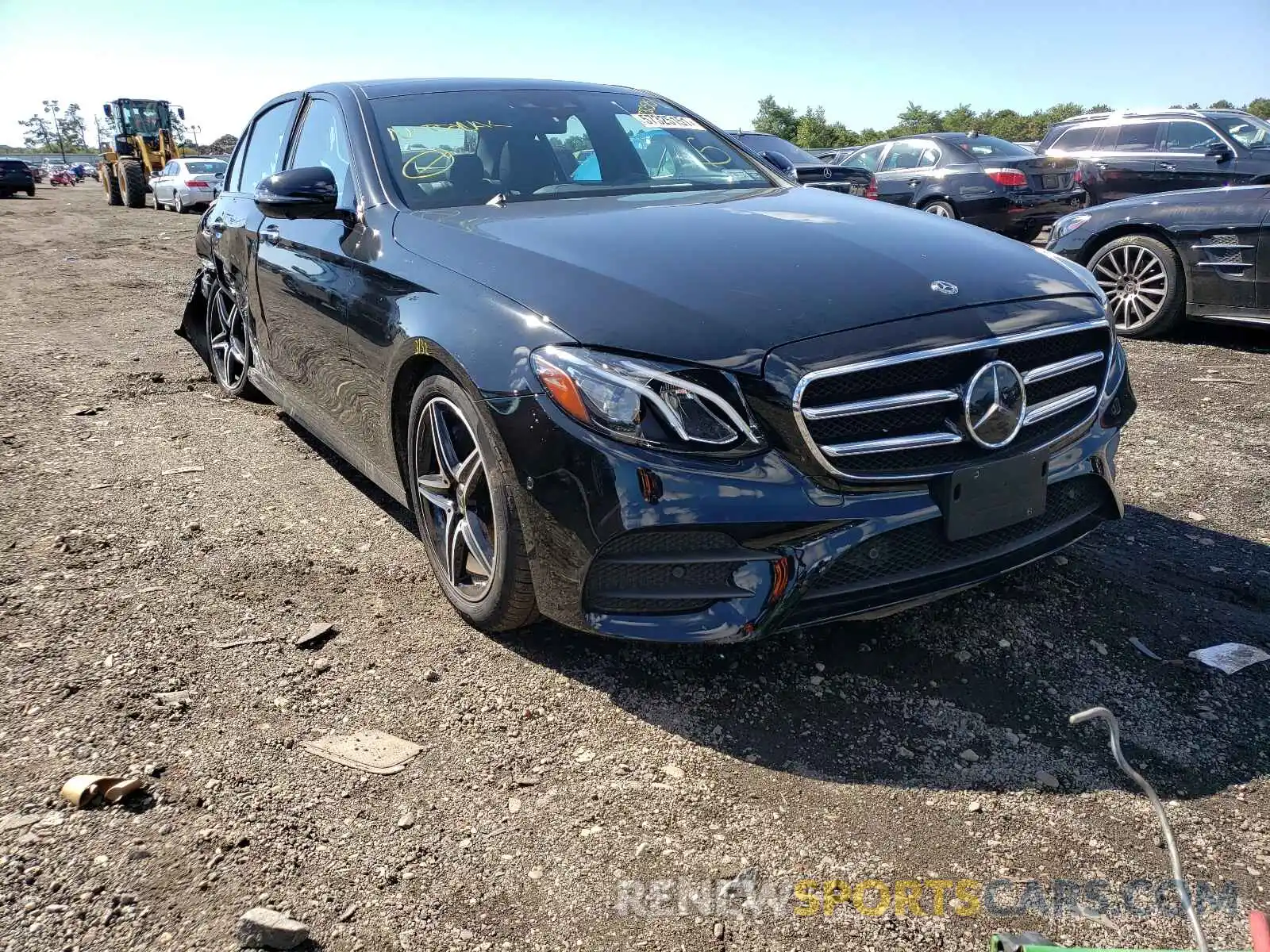 1 Photograph of a damaged car W1KZF8EB4LA810329 MERCEDES-BENZ E-CLASS 2020