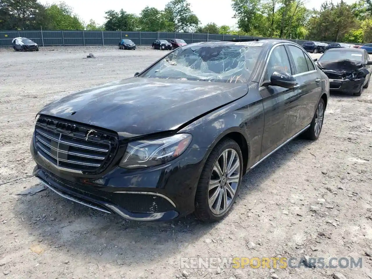 2 Photograph of a damaged car W1KZF8EB4LA825168 MERCEDES-BENZ E-CLASS 2020