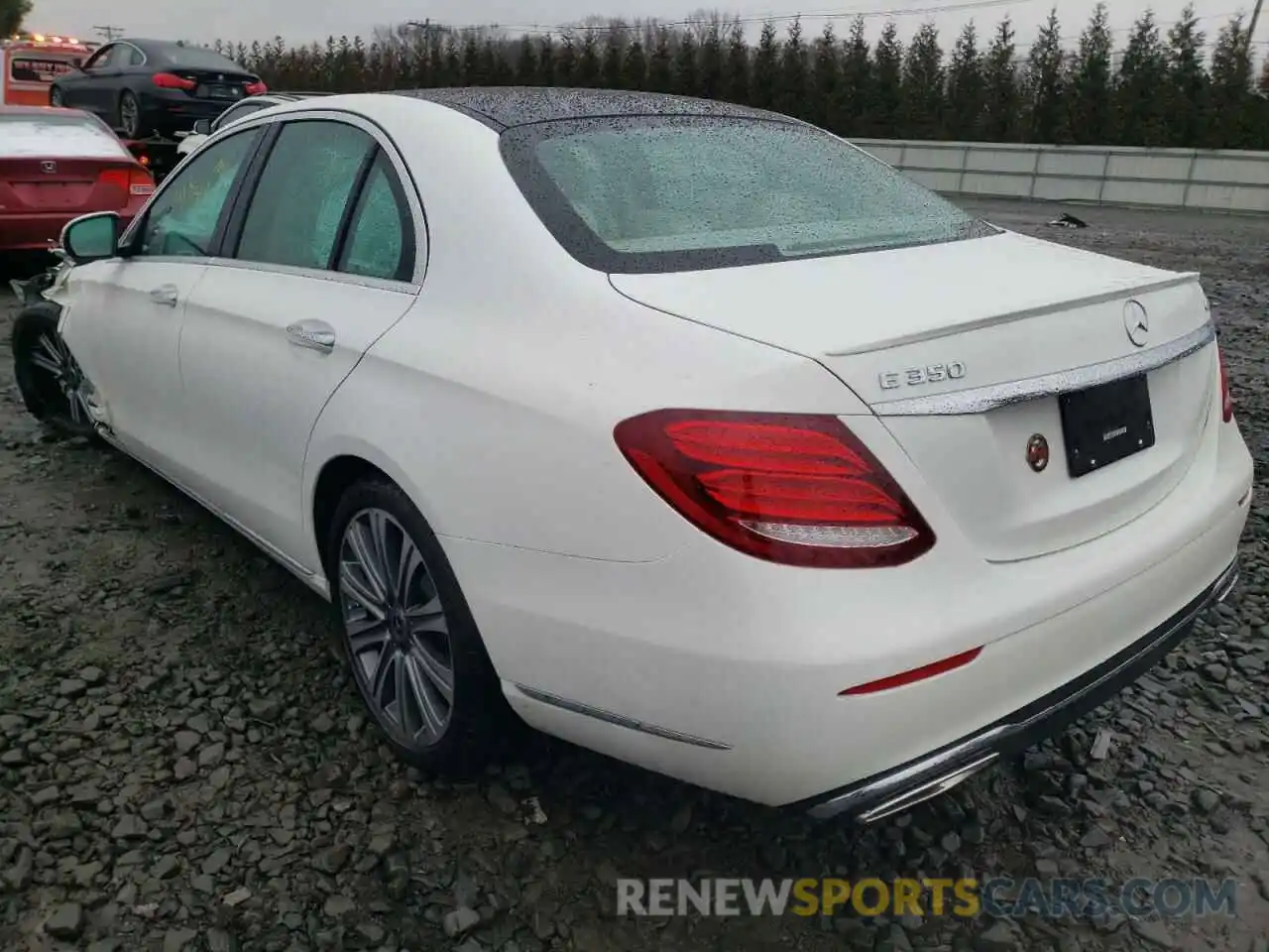 3 Photograph of a damaged car W1KZF8EB5LA822103 MERCEDES-BENZ E-CLASS 2020