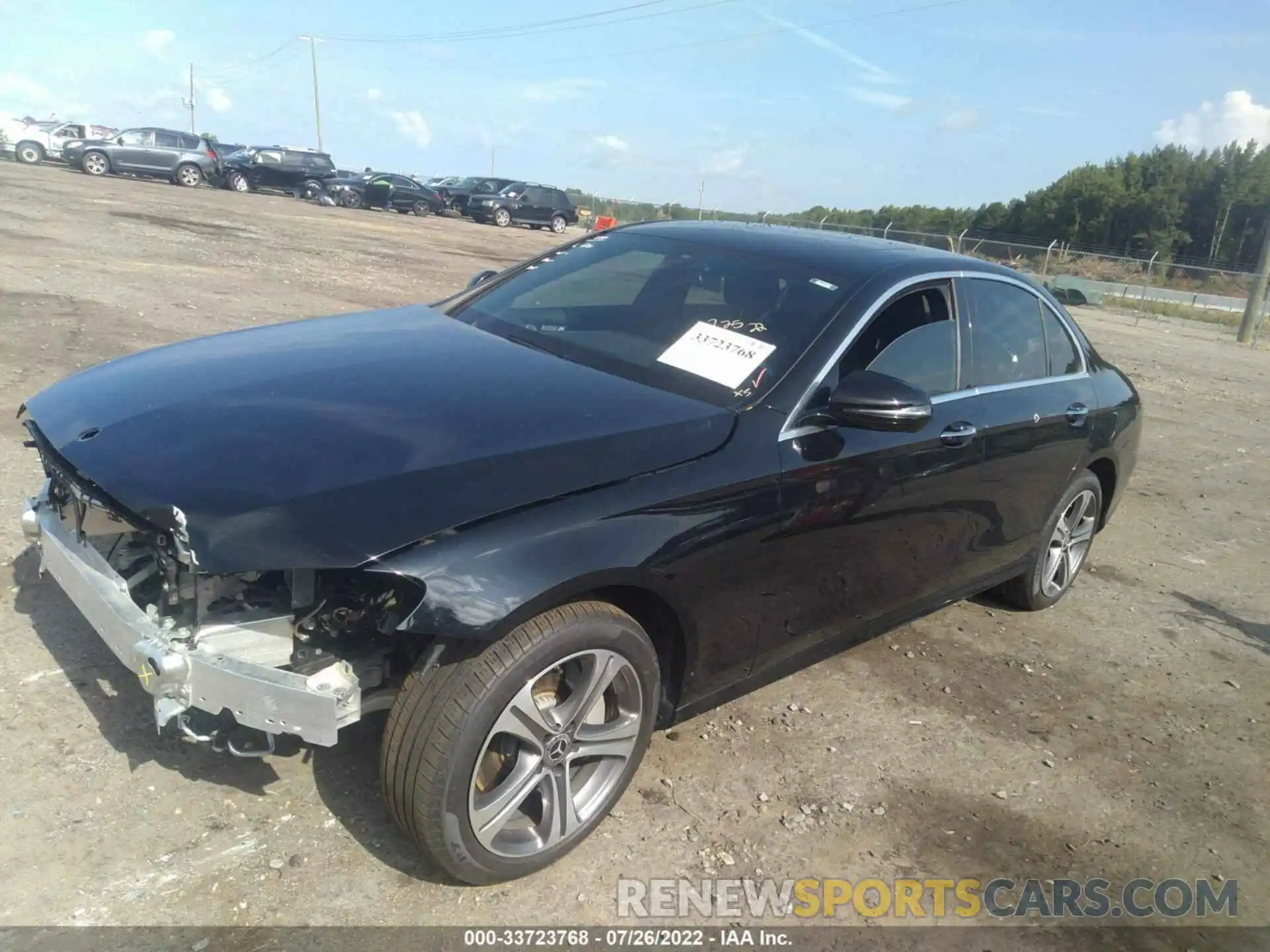 2 Photograph of a damaged car W1KZF8EB5LA825177 MERCEDES-BENZ E-CLASS 2020