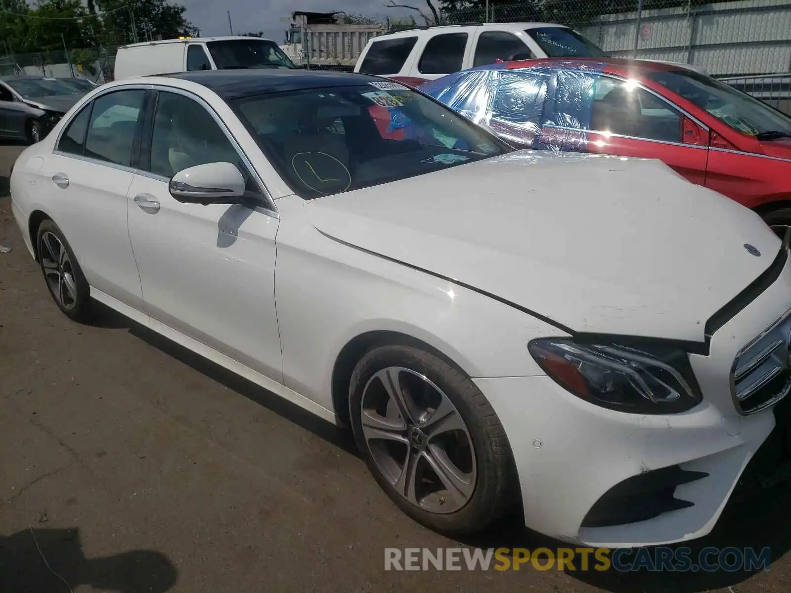 1 Photograph of a damaged car W1KZF8EB6LA807612 MERCEDES-BENZ E-CLASS 2020