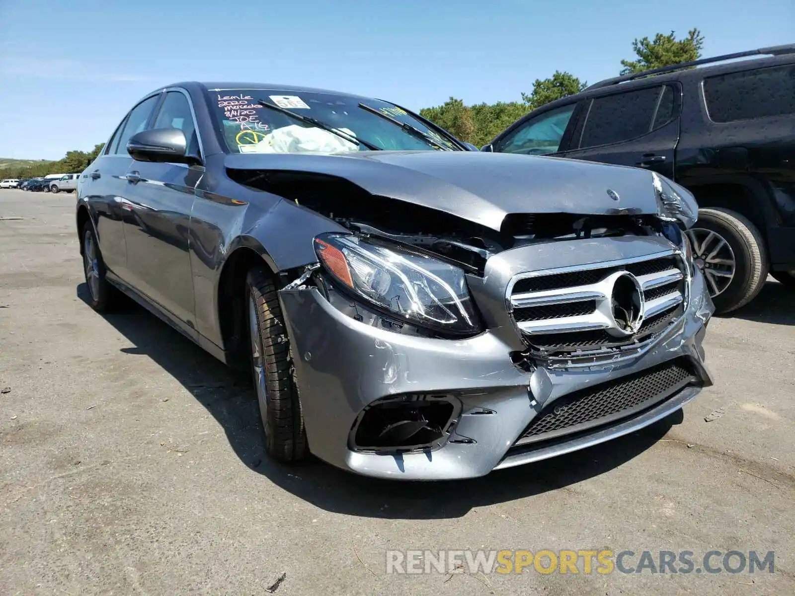 1 Photograph of a damaged car W1KZF8EB7LA804122 MERCEDES-BENZ E CLASS 2020