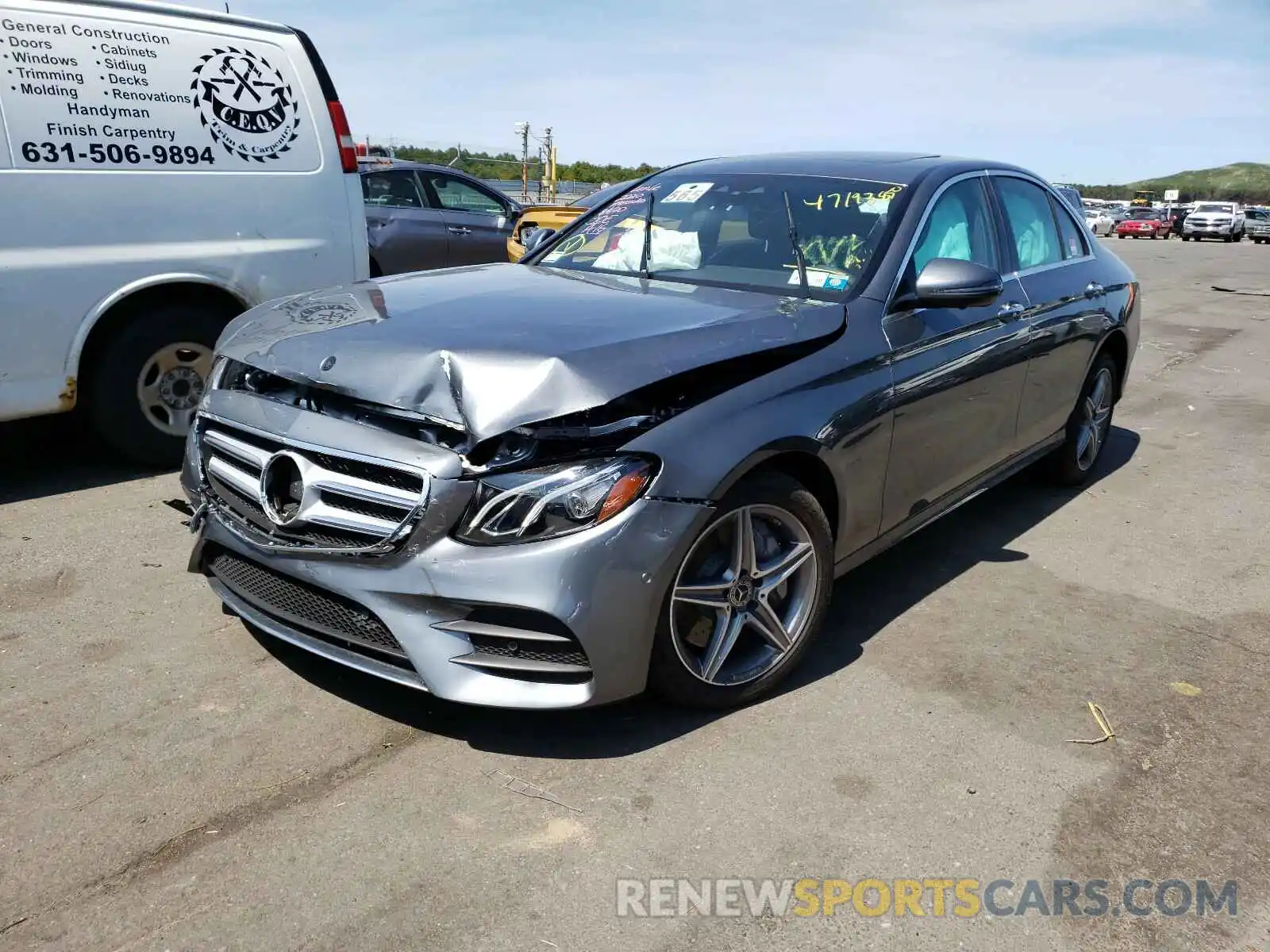 2 Photograph of a damaged car W1KZF8EB7LA804122 MERCEDES-BENZ E CLASS 2020