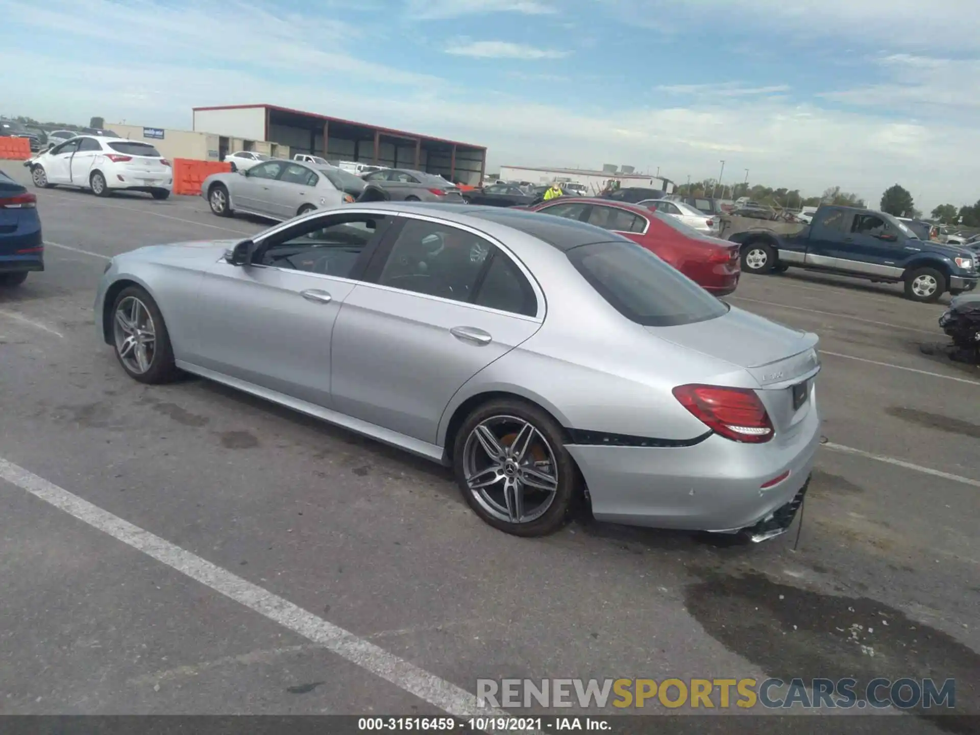 3 Photograph of a damaged car W1KZF8EB8LA822967 MERCEDES-BENZ E-CLASS 2020