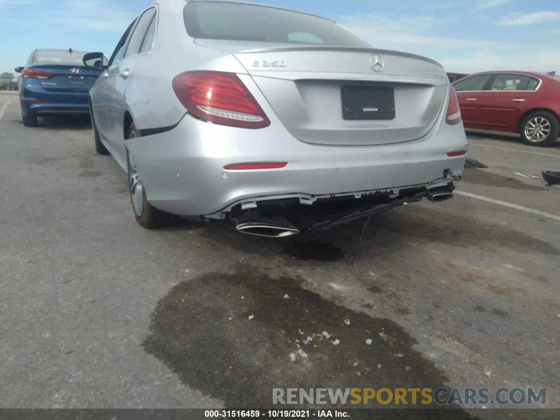 6 Photograph of a damaged car W1KZF8EB8LA822967 MERCEDES-BENZ E-CLASS 2020