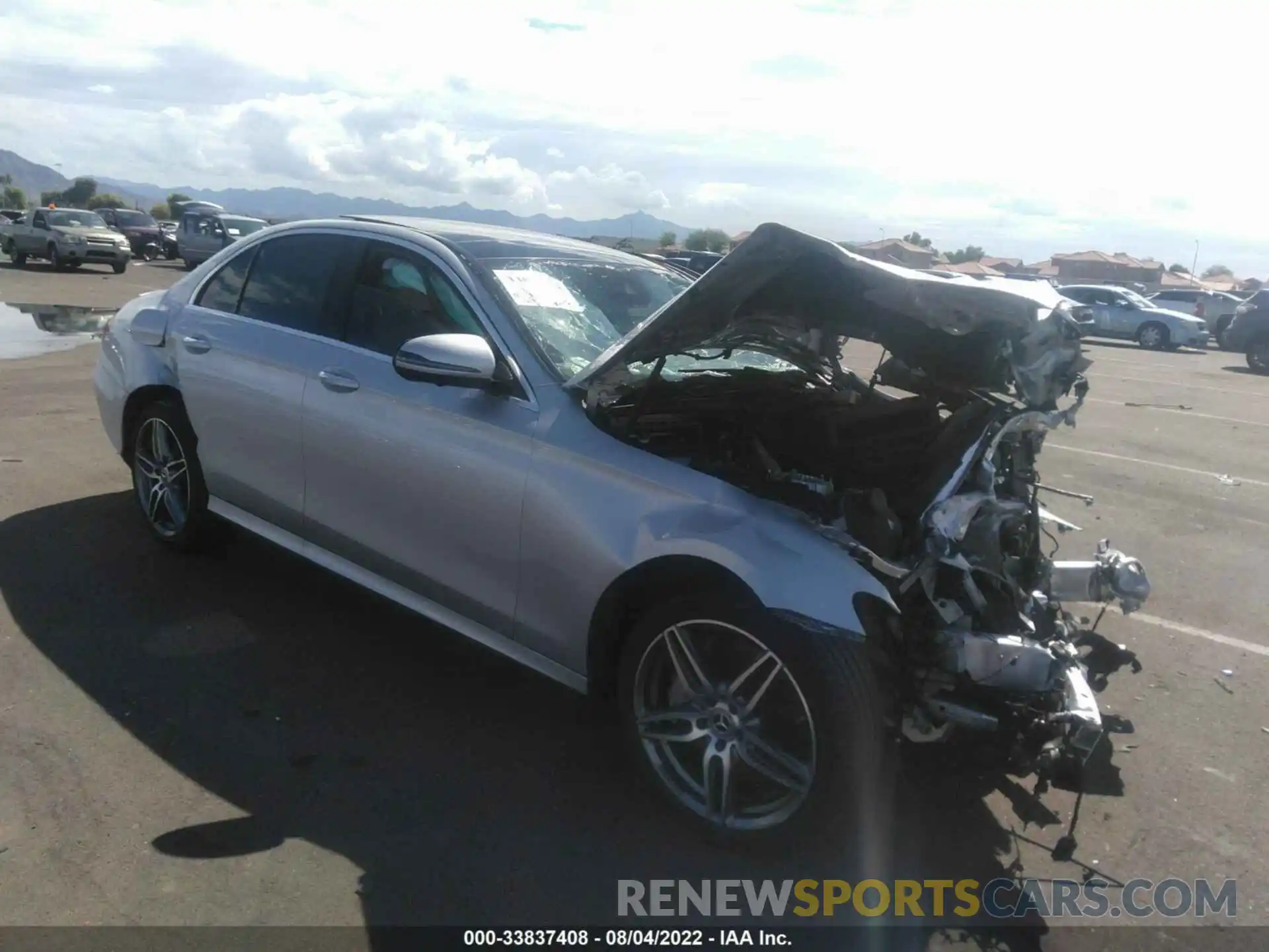 1 Photograph of a damaged car W1KZF8EB8LA830325 MERCEDES-BENZ E-CLASS 2020