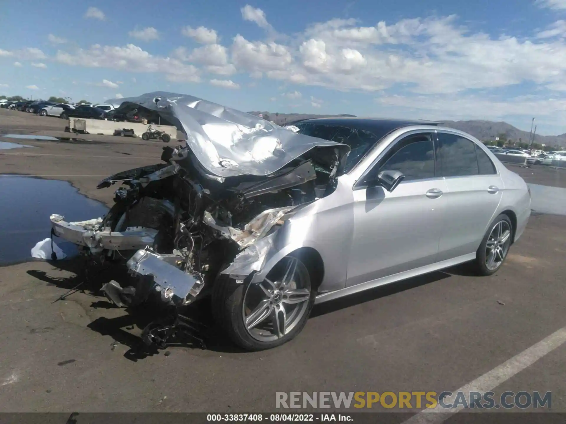 2 Photograph of a damaged car W1KZF8EB8LA830325 MERCEDES-BENZ E-CLASS 2020