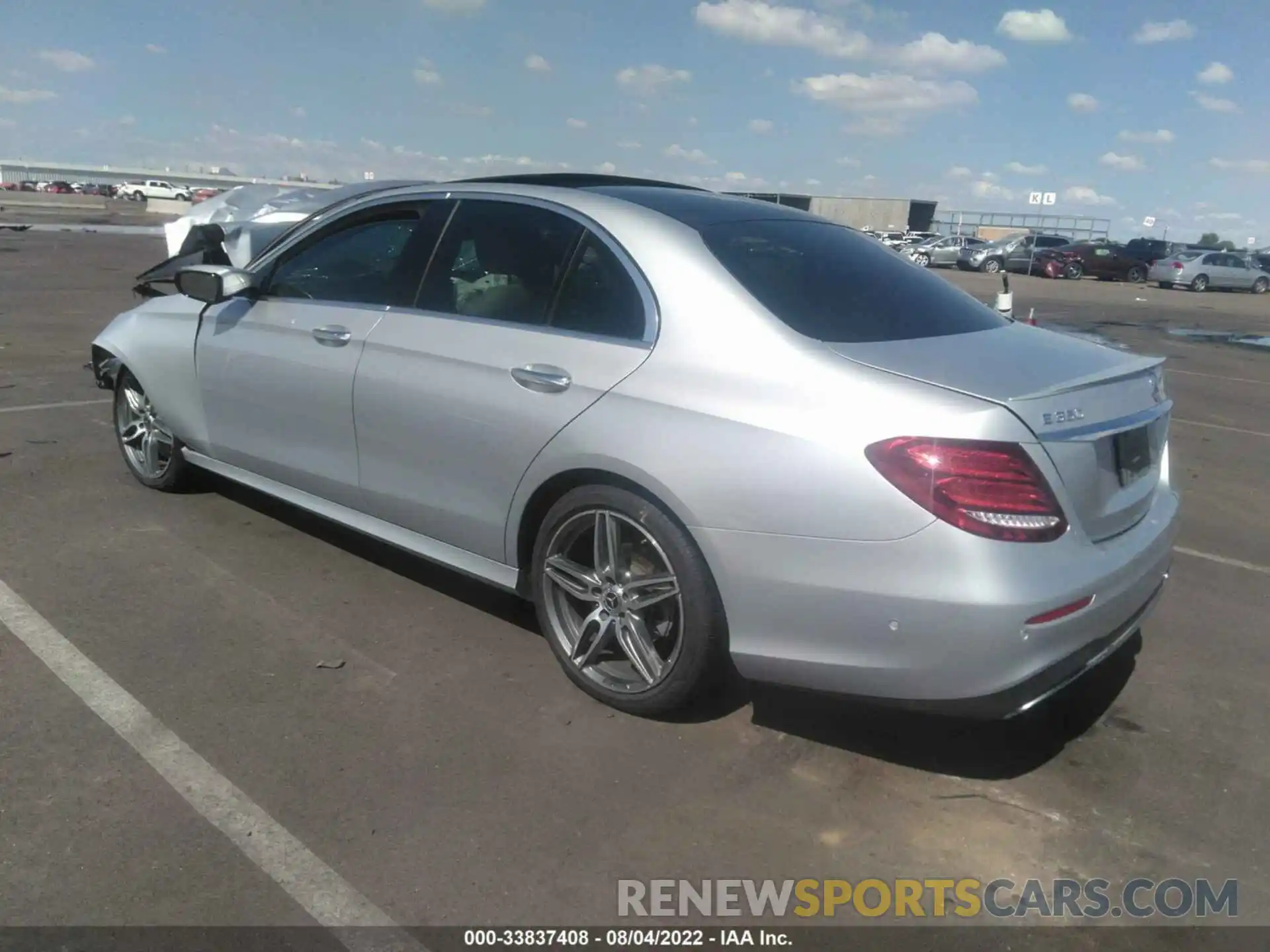 3 Photograph of a damaged car W1KZF8EB8LA830325 MERCEDES-BENZ E-CLASS 2020