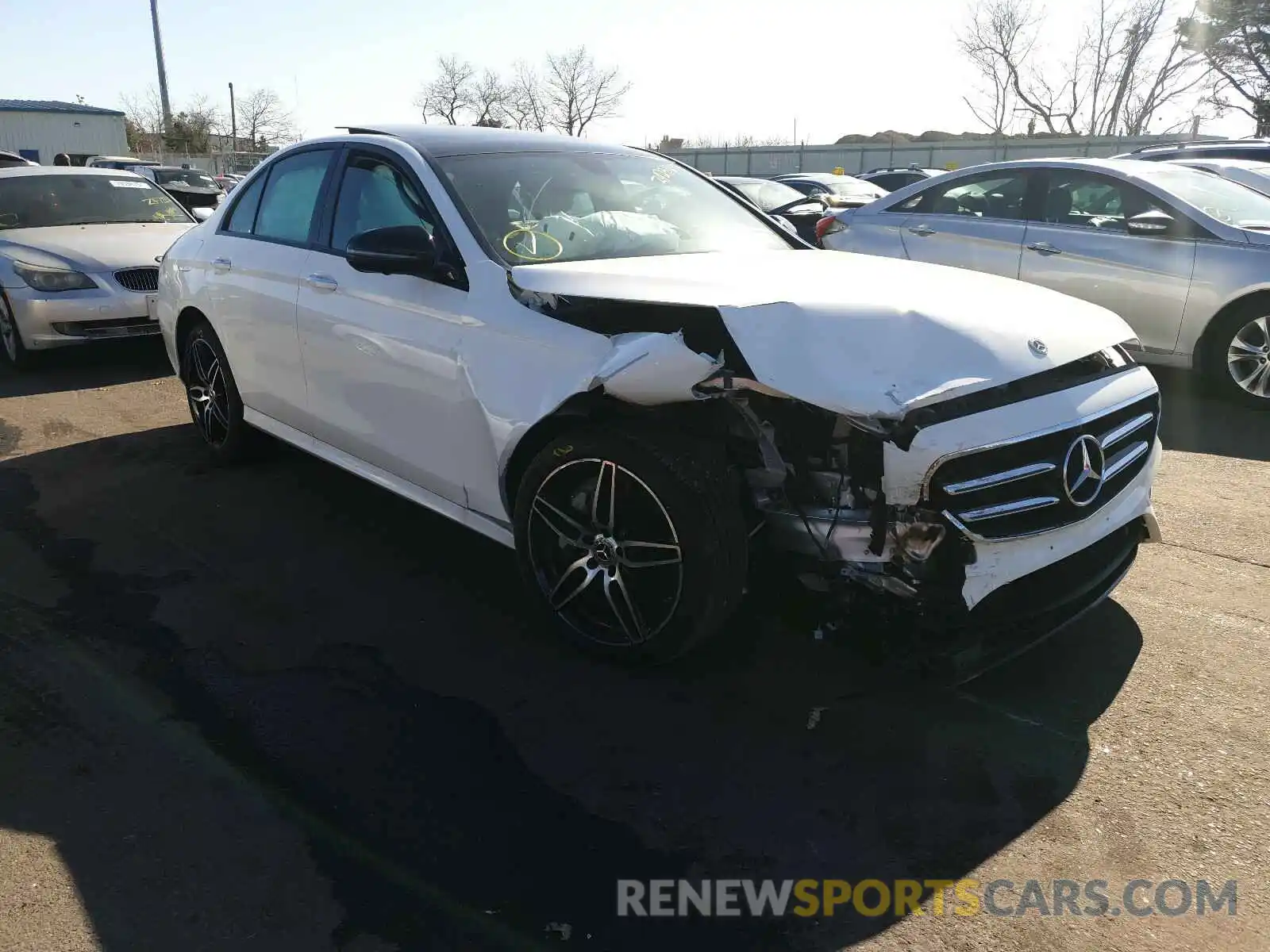 1 Photograph of a damaged car W1KZF8EB8LA834035 MERCEDES-BENZ E CLASS 2020