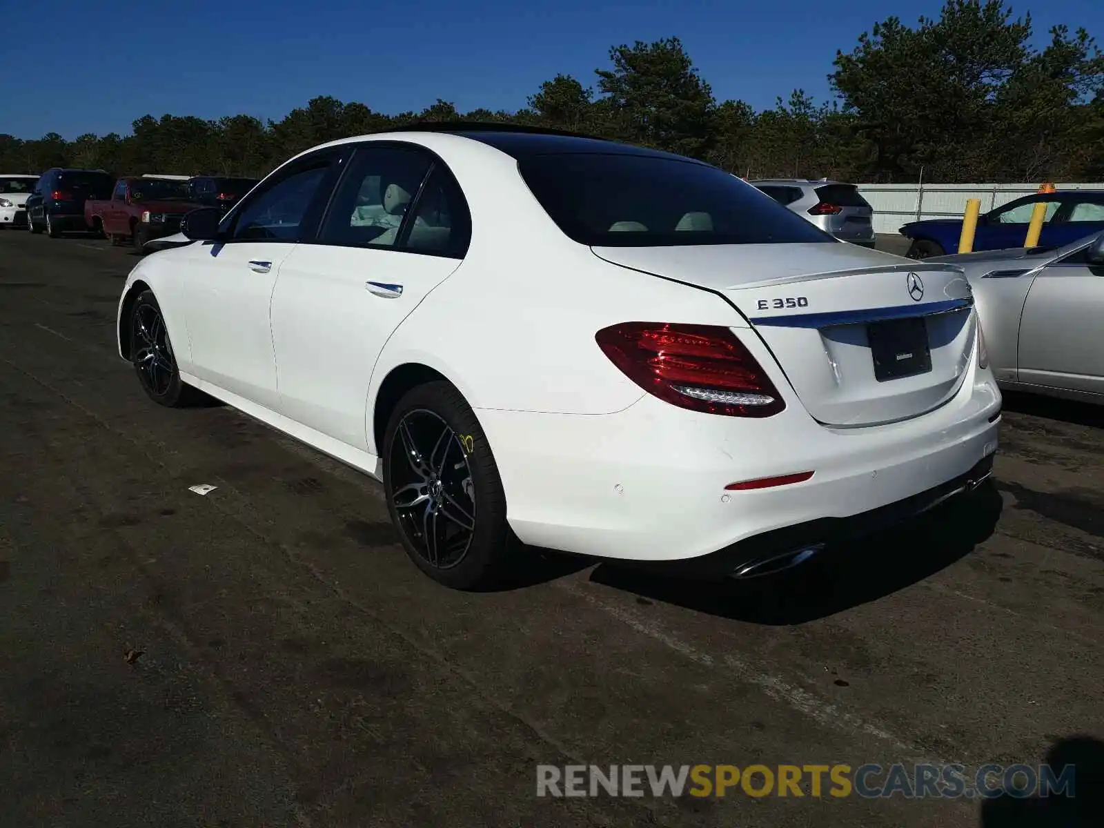 3 Photograph of a damaged car W1KZF8EB8LA834035 MERCEDES-BENZ E CLASS 2020