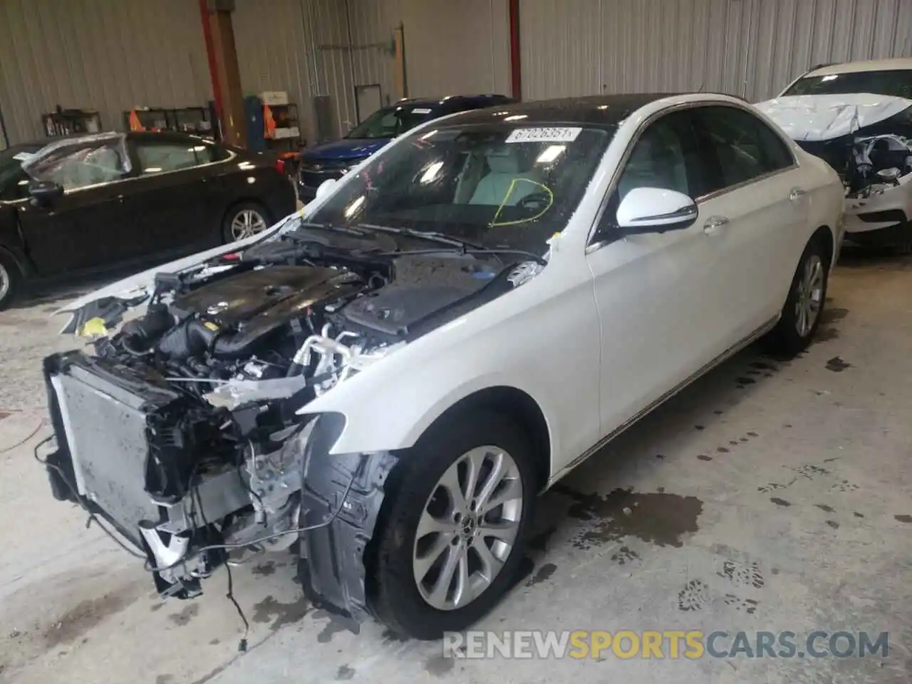 2 Photograph of a damaged car W1KZF8EBXLA832304 MERCEDES-BENZ E-CLASS 2020