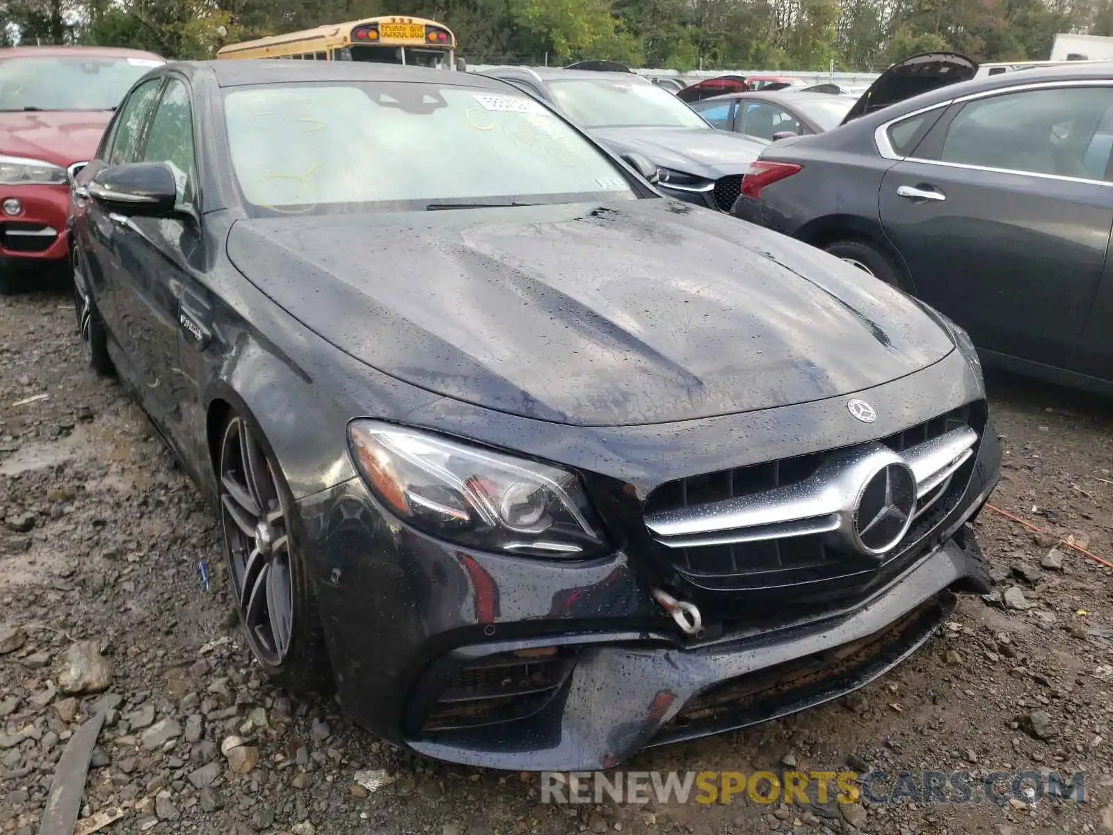 1 Photograph of a damaged car W1KZF8KB5LA763686 MERCEDES-BENZ E-CLASS 2020